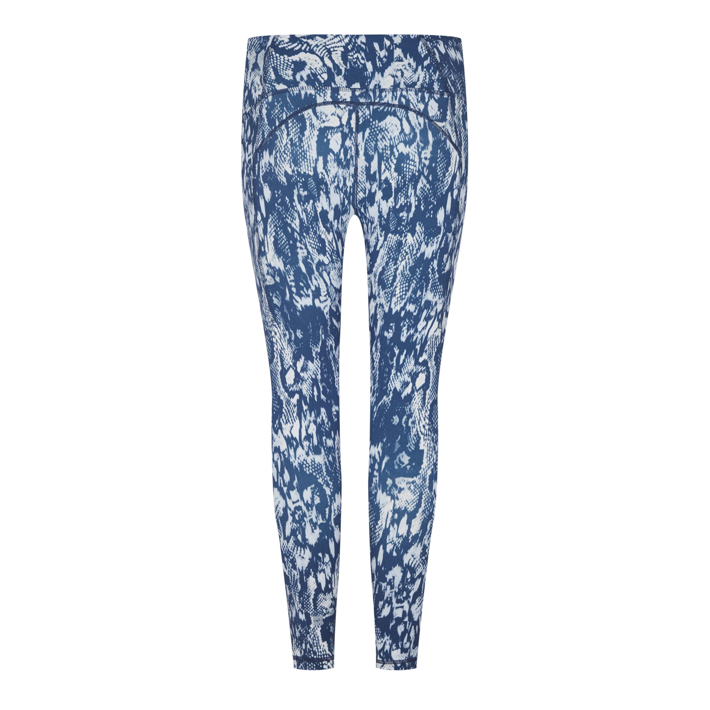 Blue Snake - Sweaty Betty - Super Soft 7/8 Yoga Leggings - 5