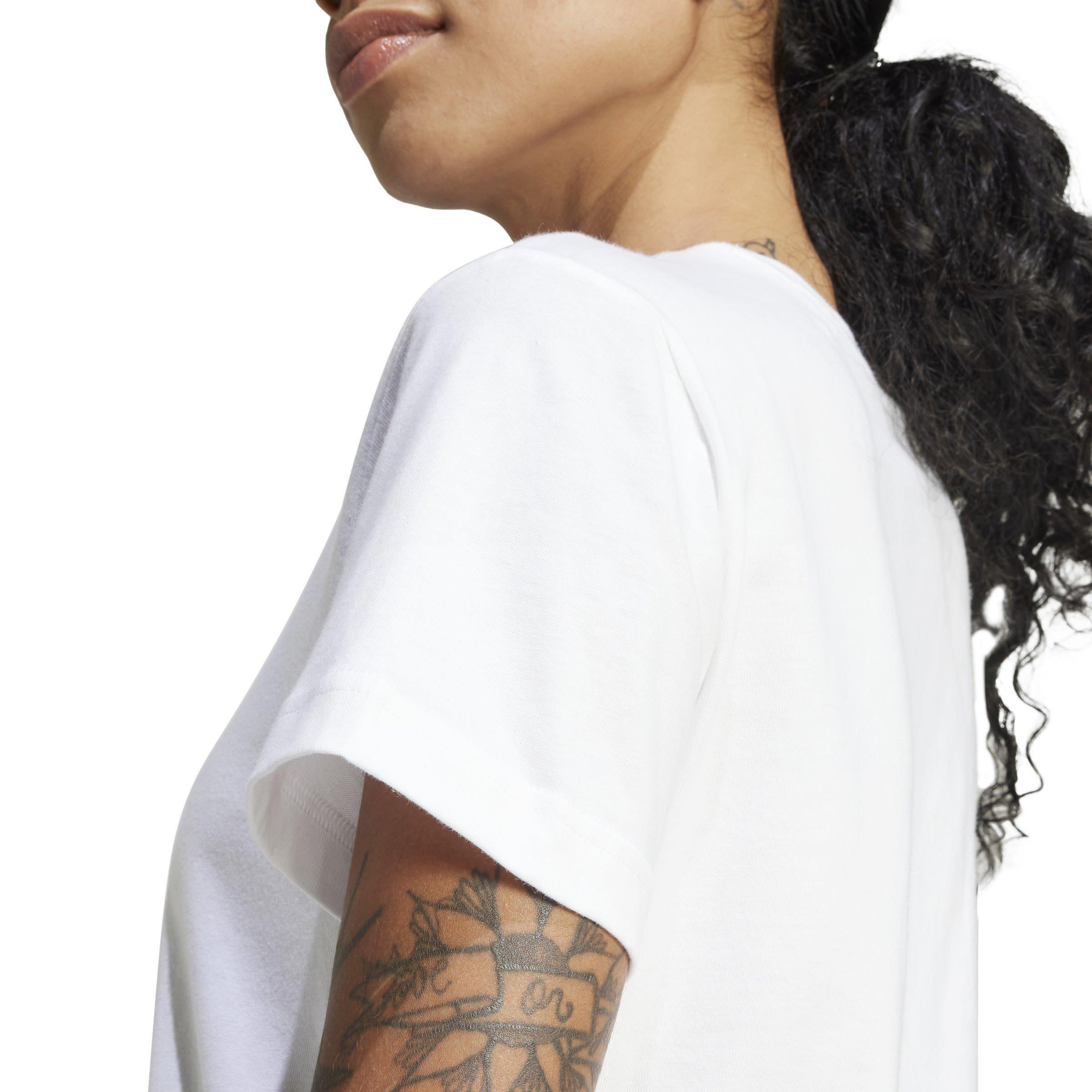 Wit - adidas - Spain Euro Winners T-Shirt Womens - 5