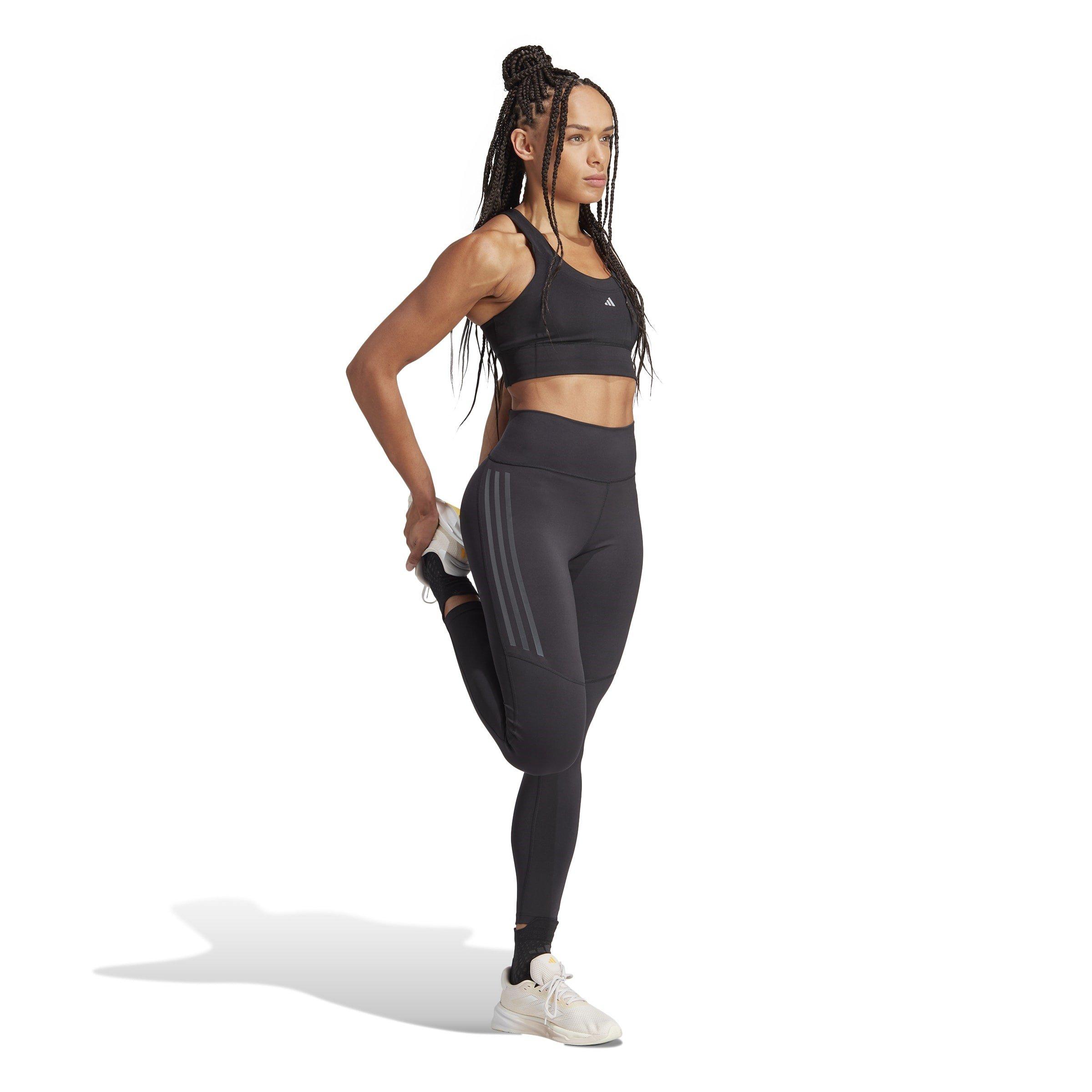 Black - adidas - Run Pocket Low Impact Sports Bra - 7