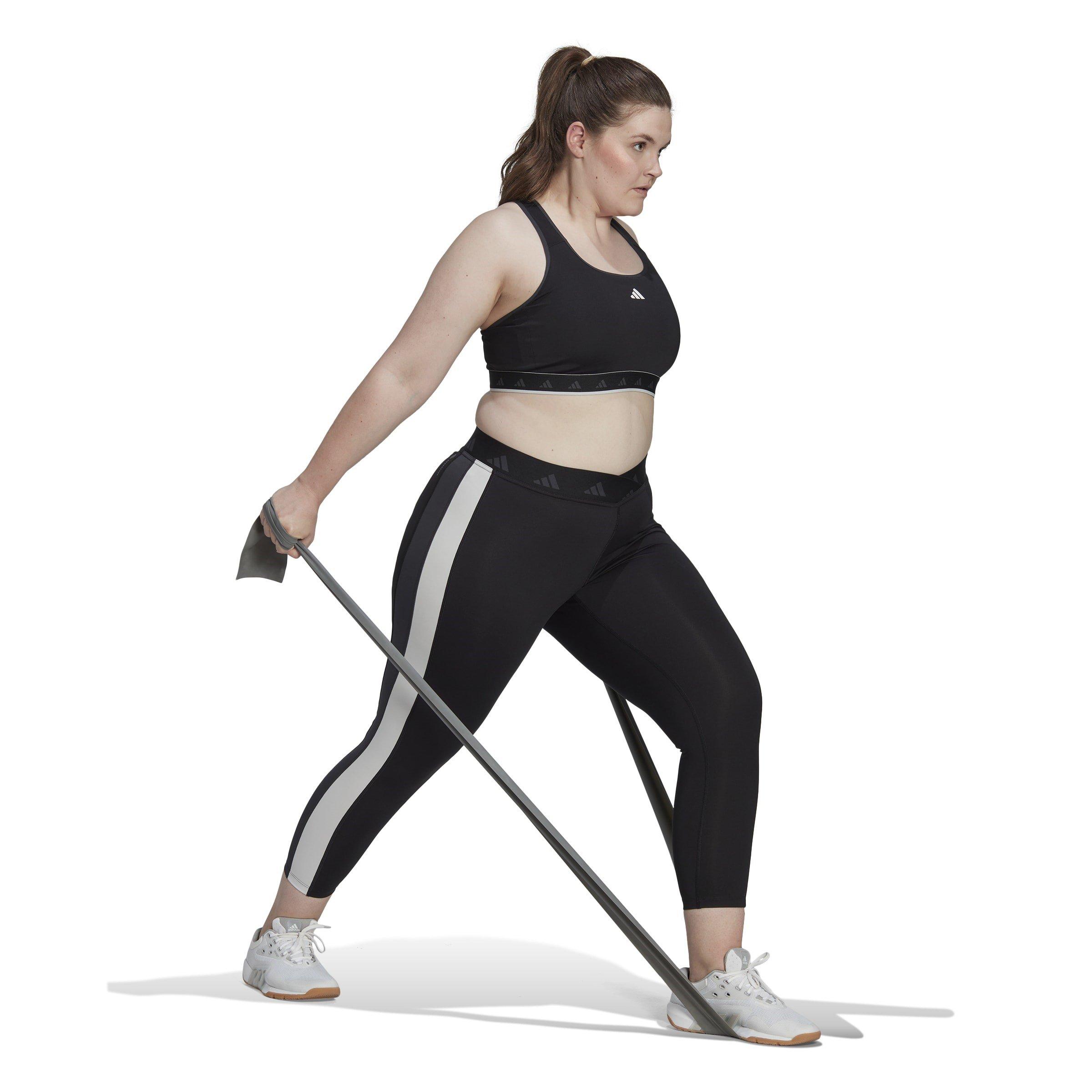 Black - adidas Originals - Women's Medium Impact Sports Bra - 5