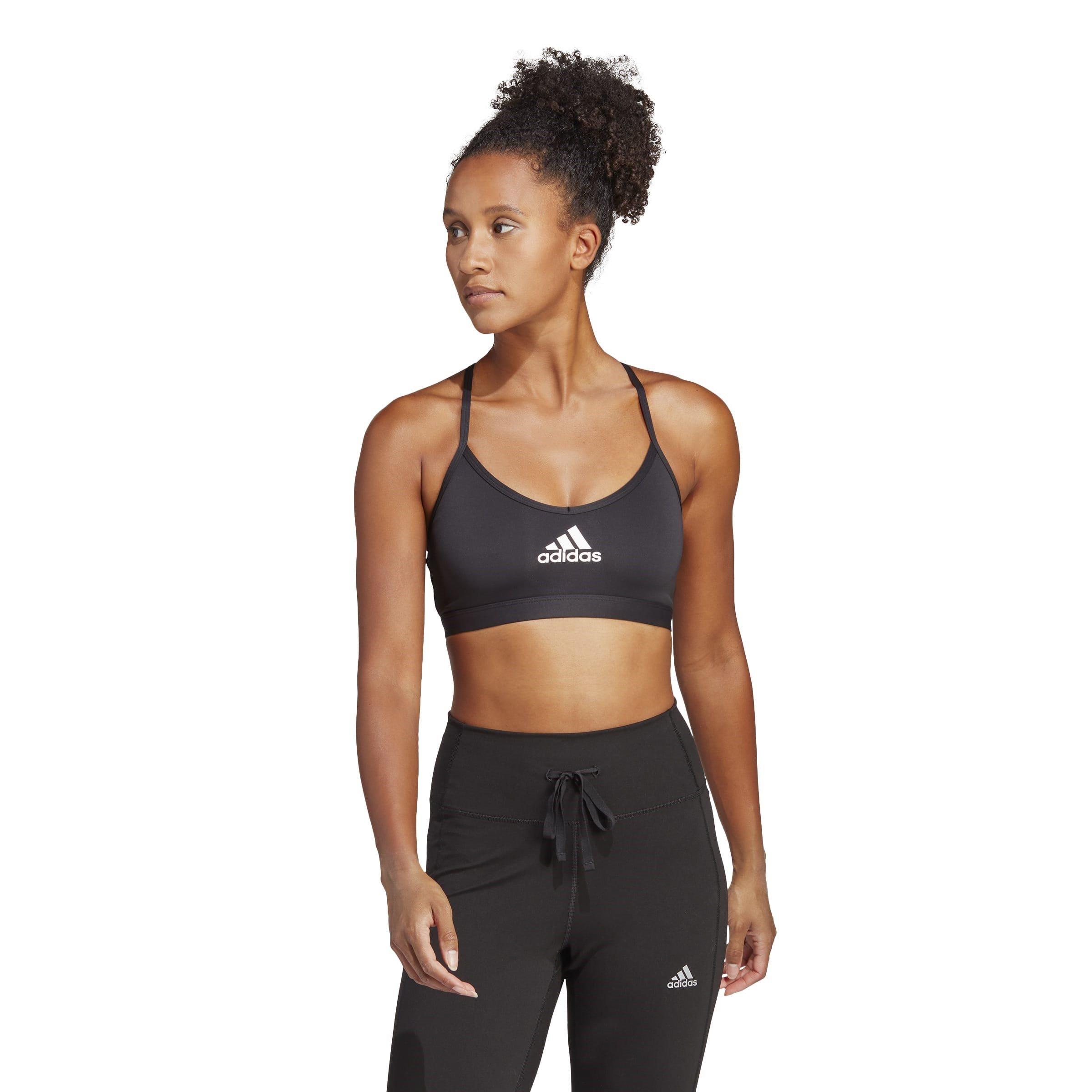 Nero - adidas - AEROREADY Sports Bra Womens. - 3