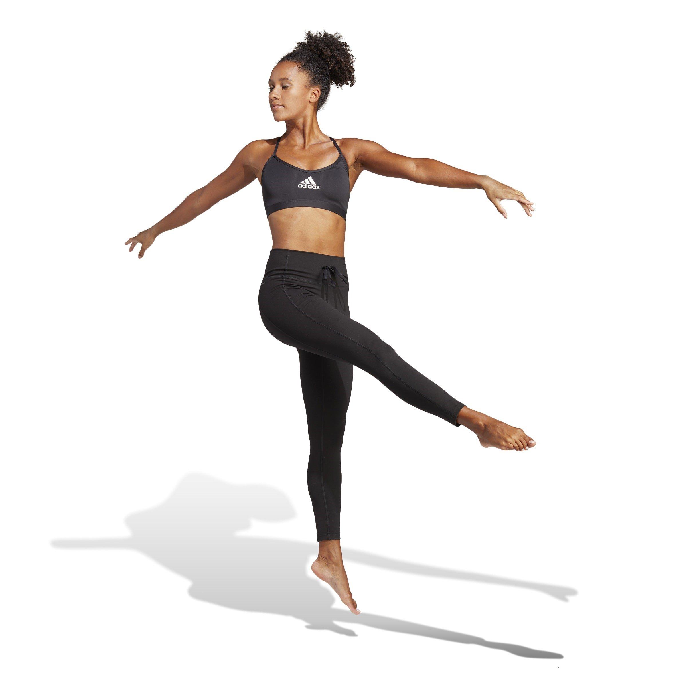 Nero - adidas - AEROREADY Sports Bra Womens. - 5