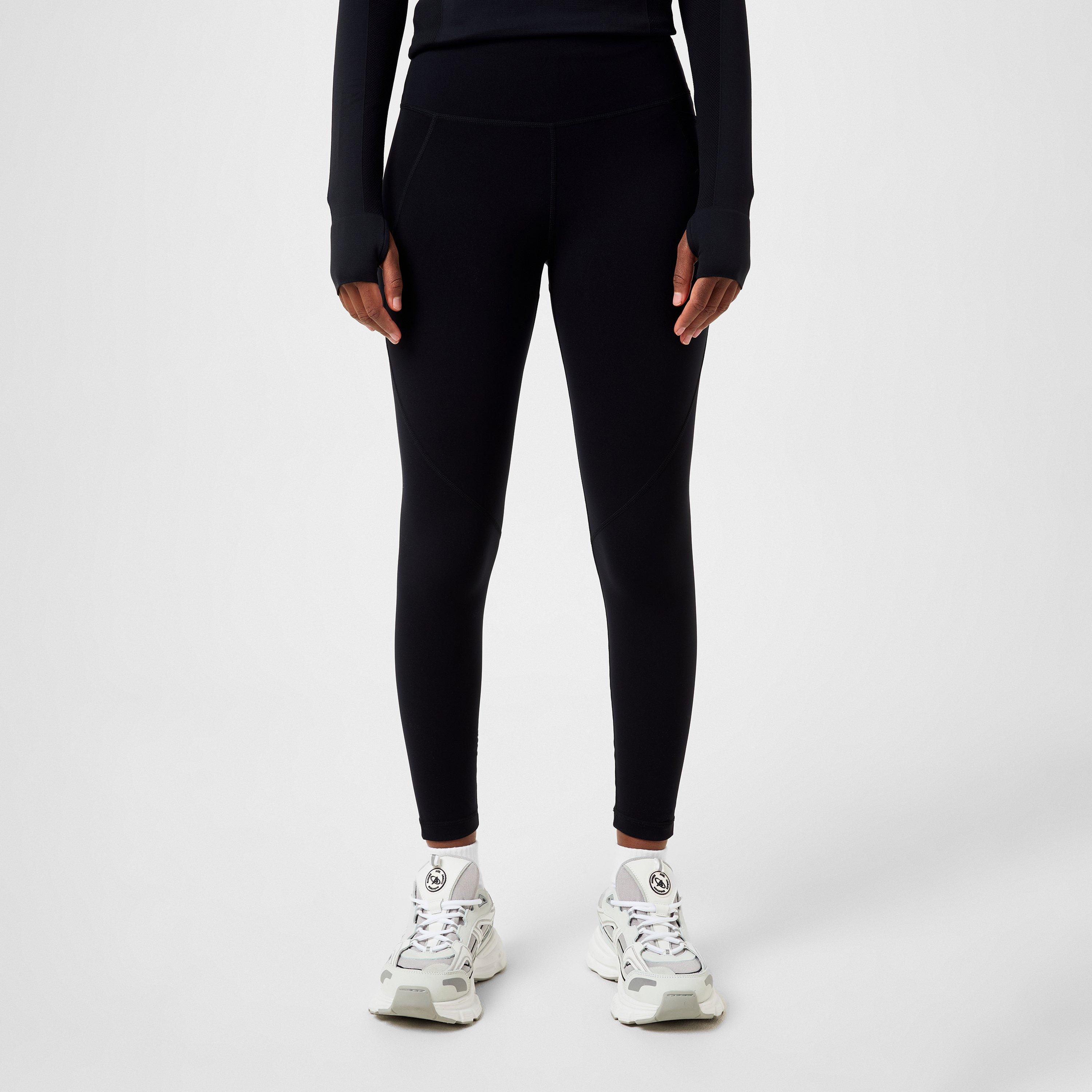 Black - Sweaty Betty - Women's Power High-Rise 7/8 Zip Pocket Leggings - 3