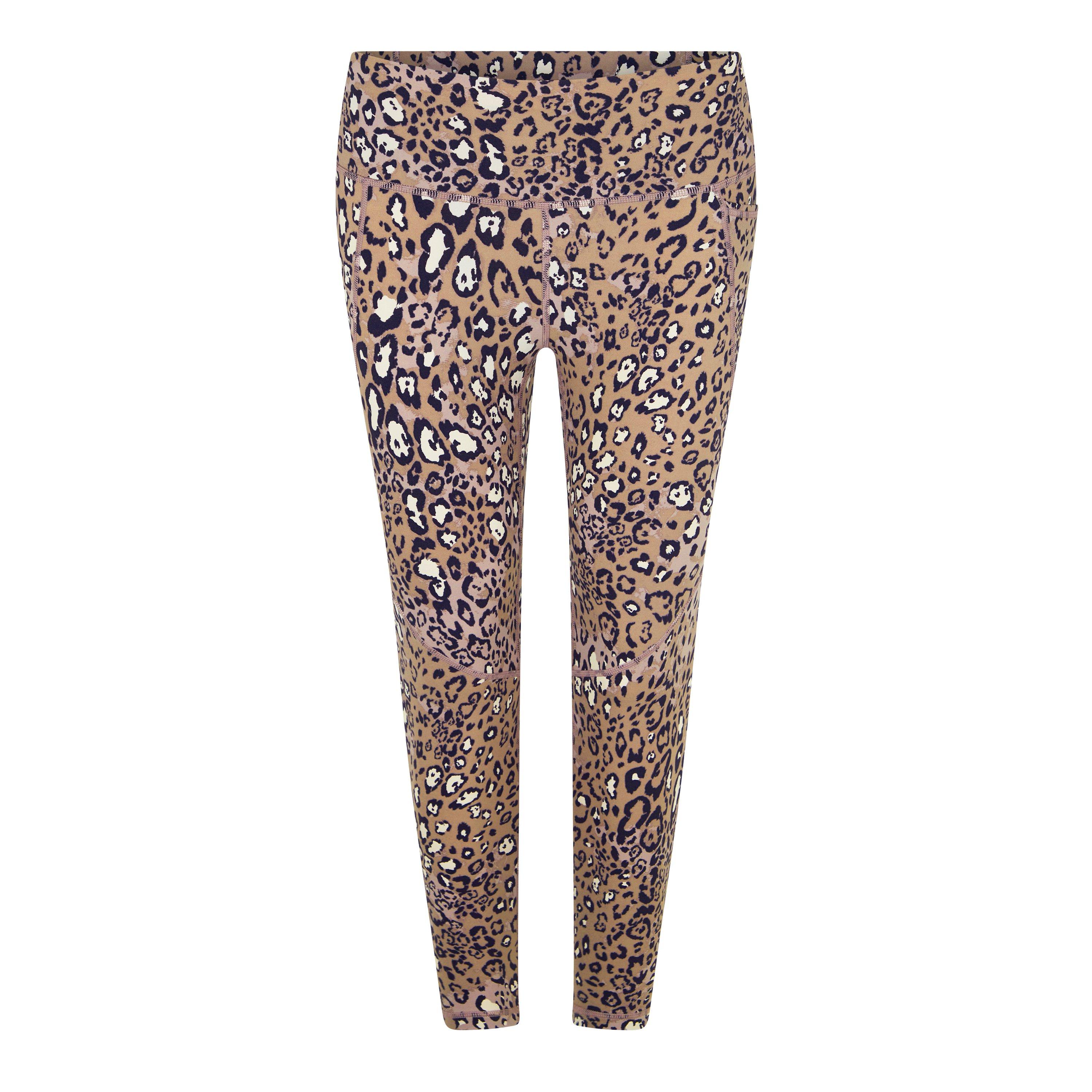 Leopard Print - Sweaty Betty - Women's Power 7/8 Leggings - 5