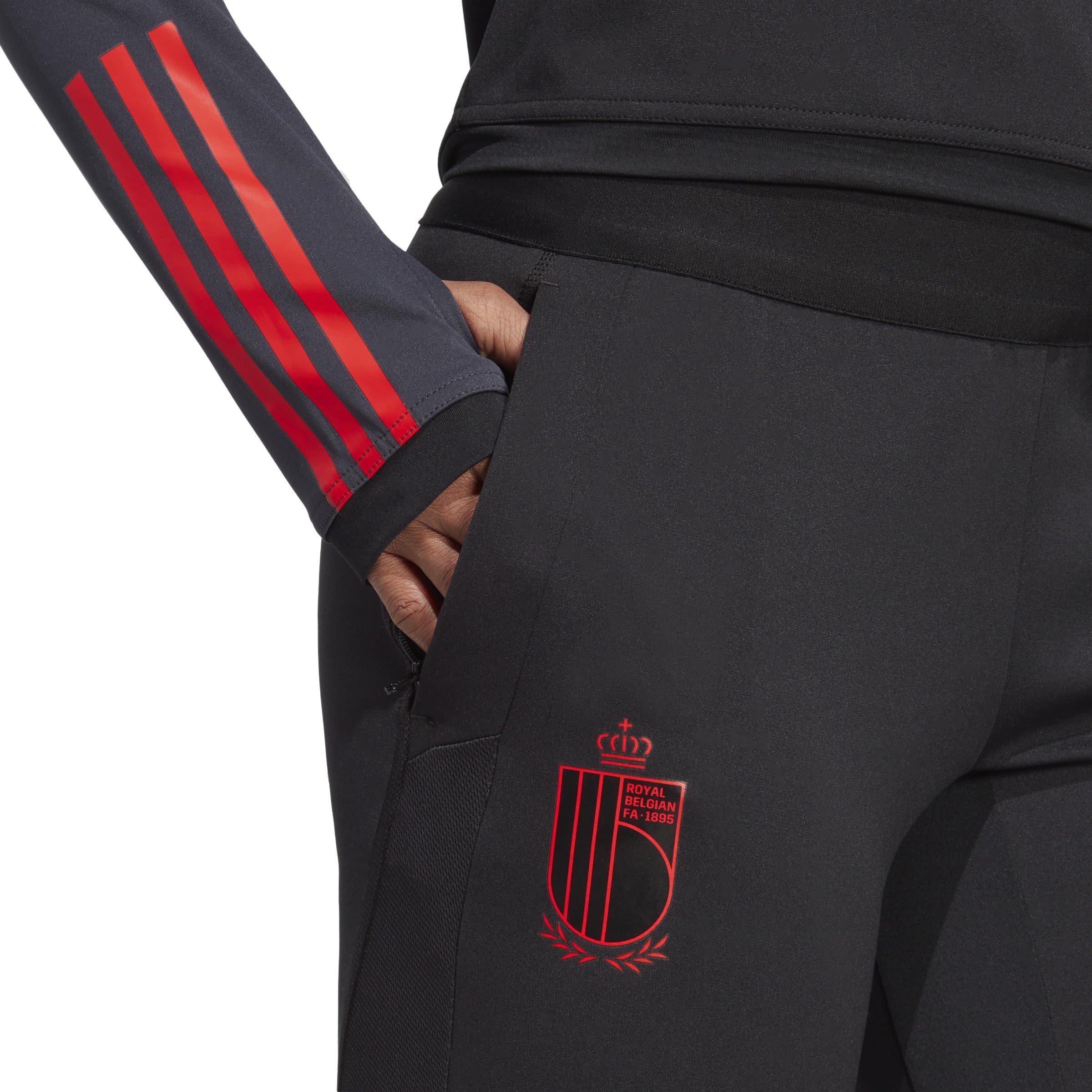 Noir - adidas - Belgium Tiro 23 Training Tracksuit Bottoms Womens - 5