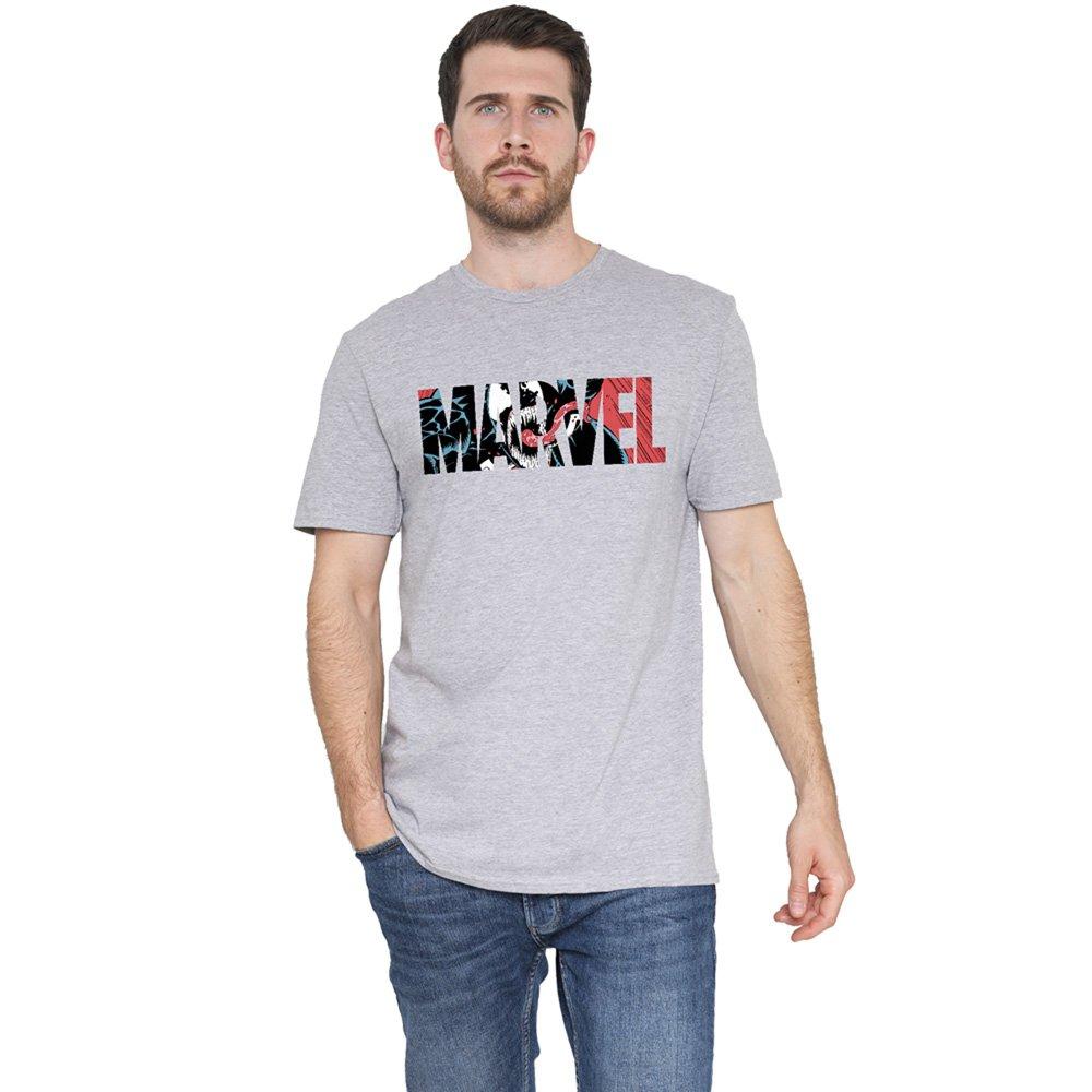 Marvel Men's Venom Window T-Shirt Grey - XL