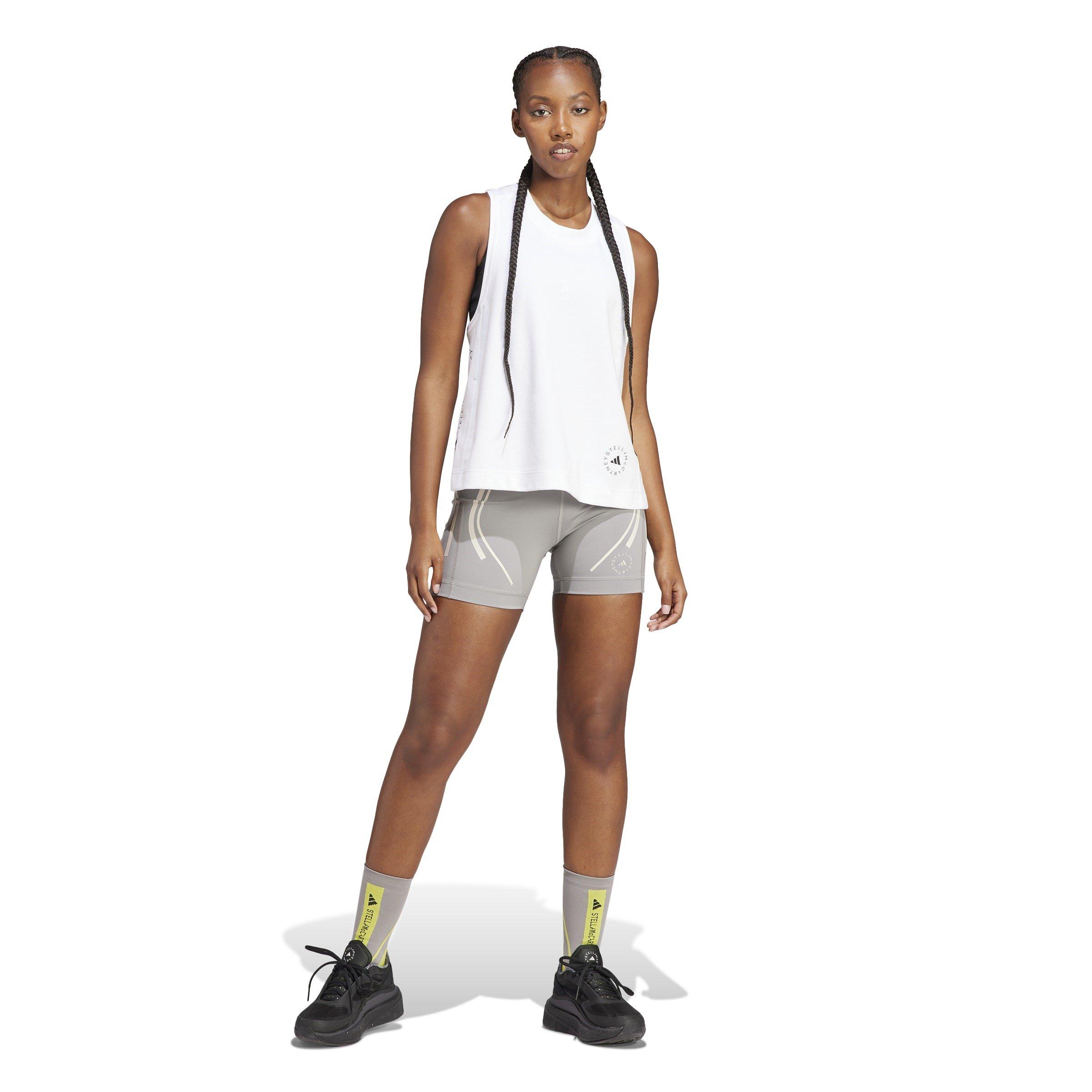white - adidas by Stella McCartney - Women's Performance Gym Vest - 3