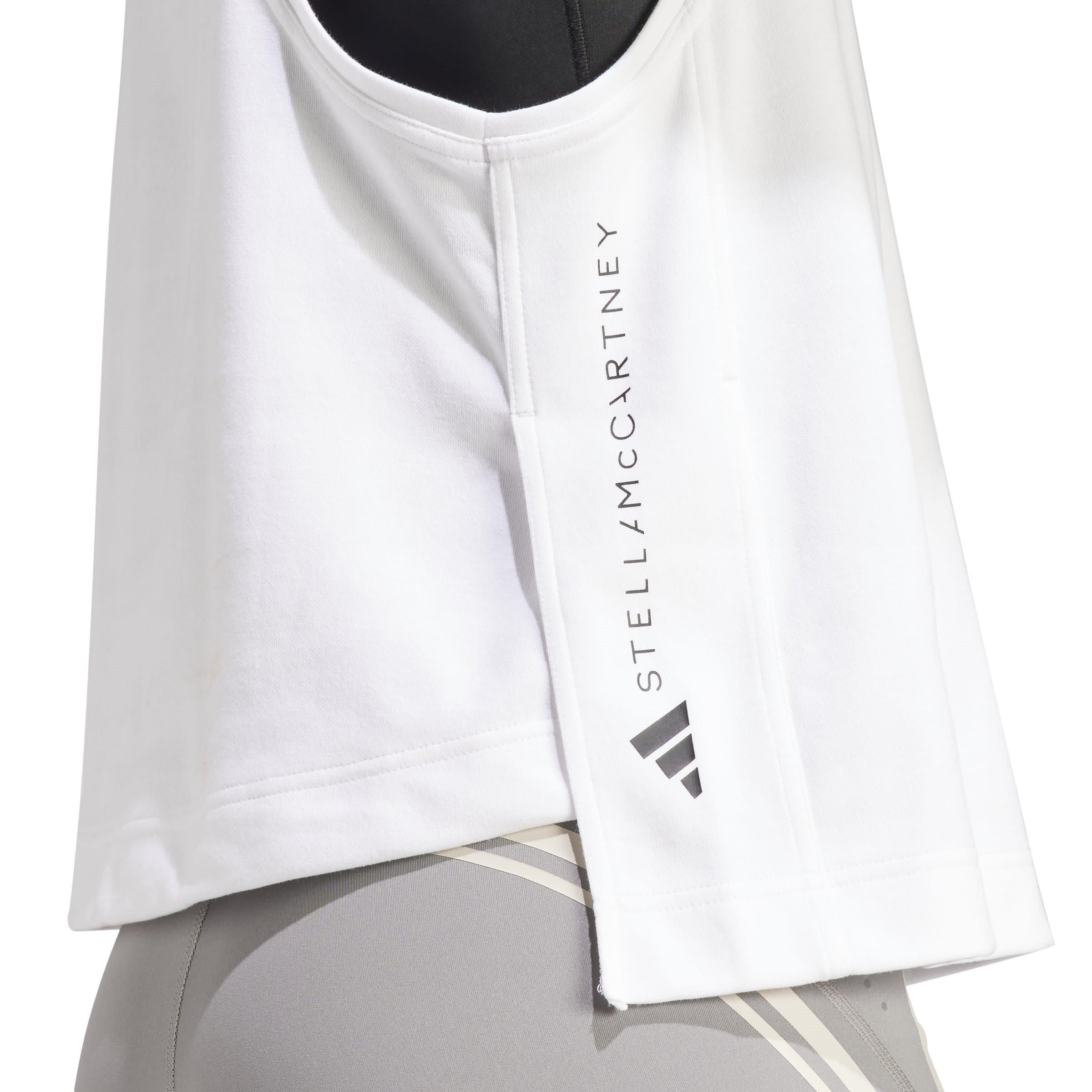 white - adidas by Stella McCartney - Women's Performance Gym Vest - 5