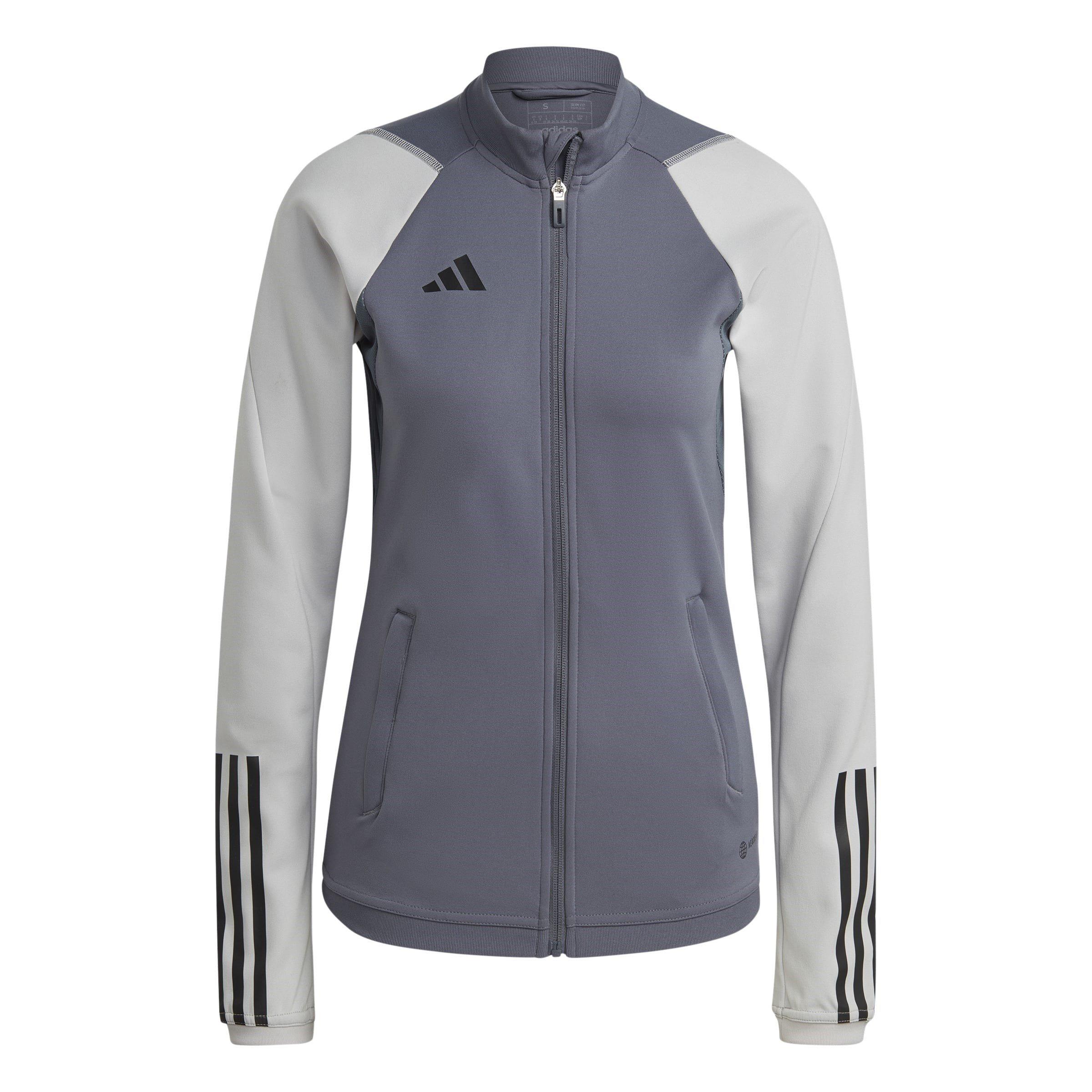 Adidas Women's Tiro23 Tracksuit Top - Team Onix - 14 (L)