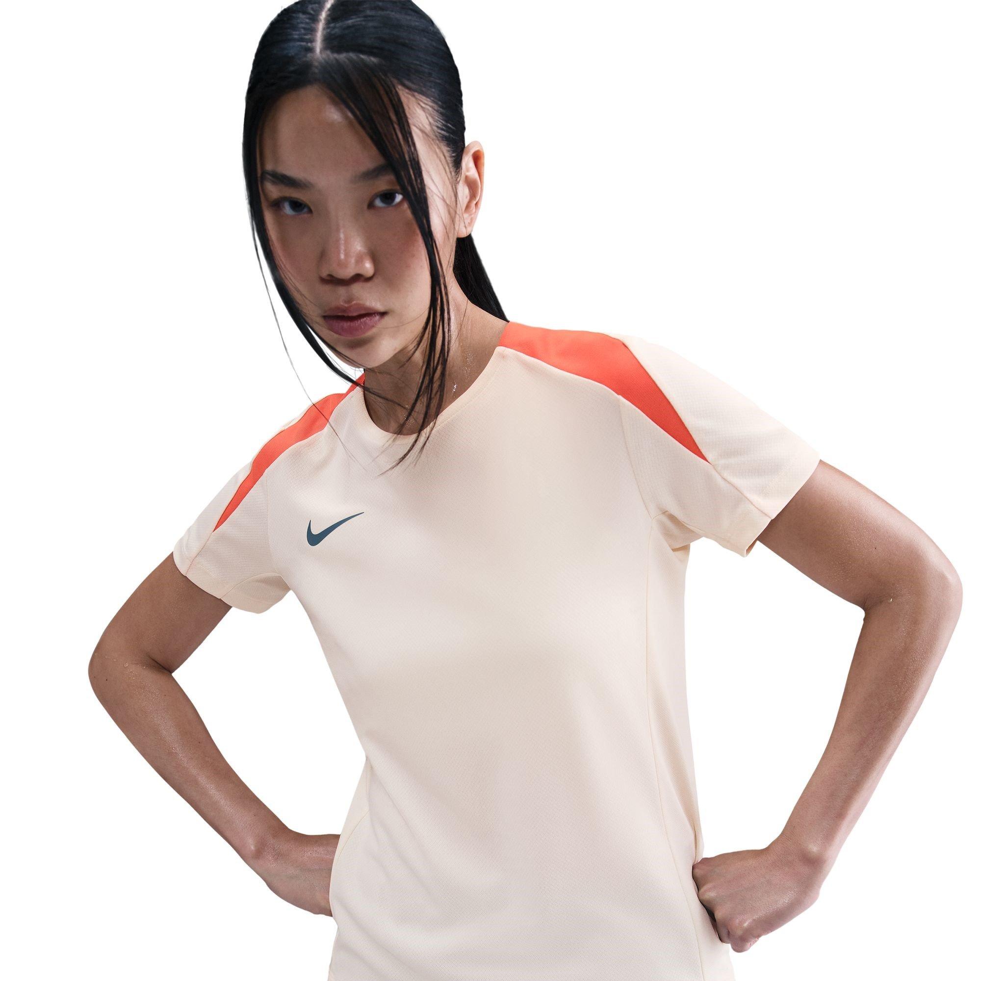 Beige/Orange - Nike - Strike Shirt Womens - 1