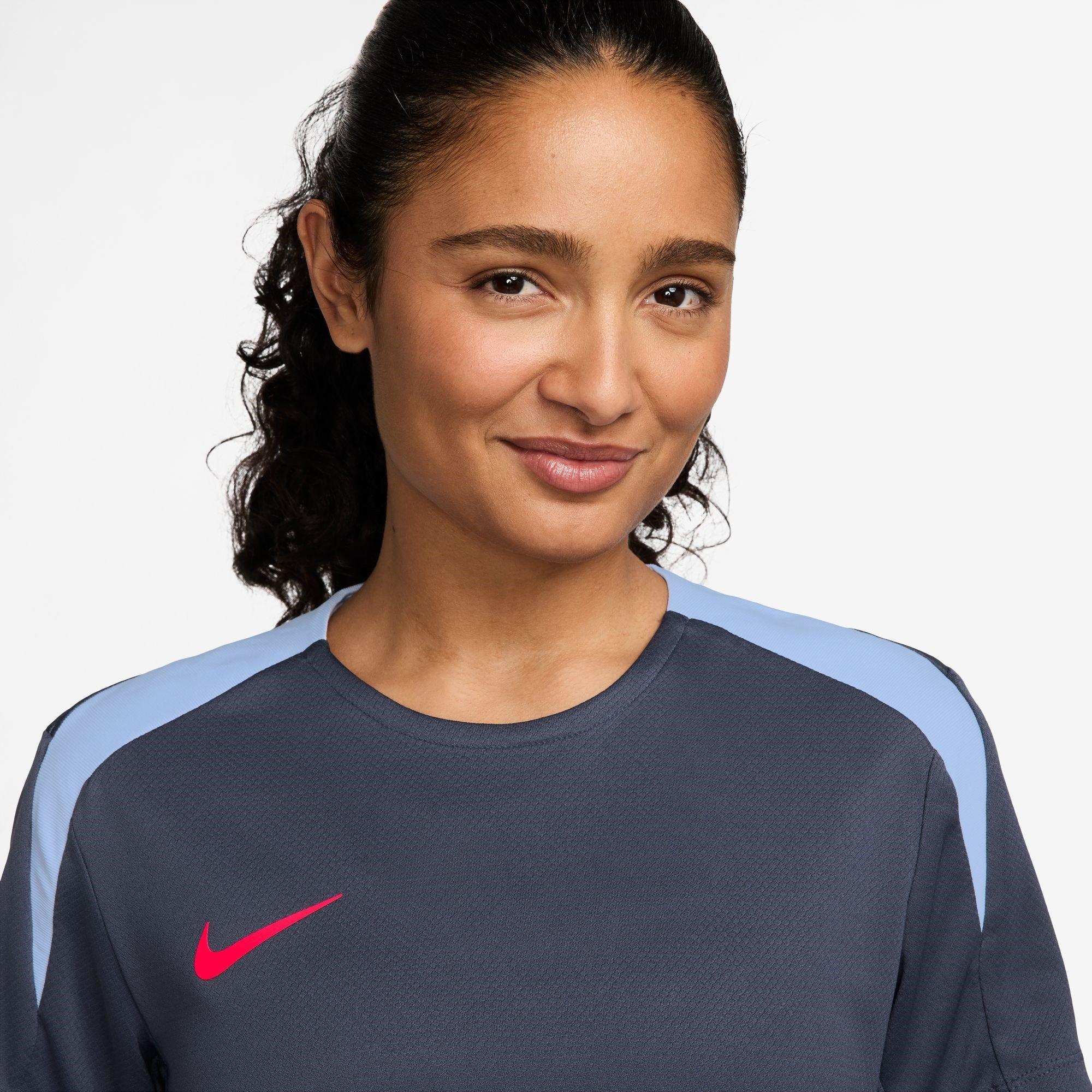 Blue/Grey - Nike - Strike Shirt Womens - 3