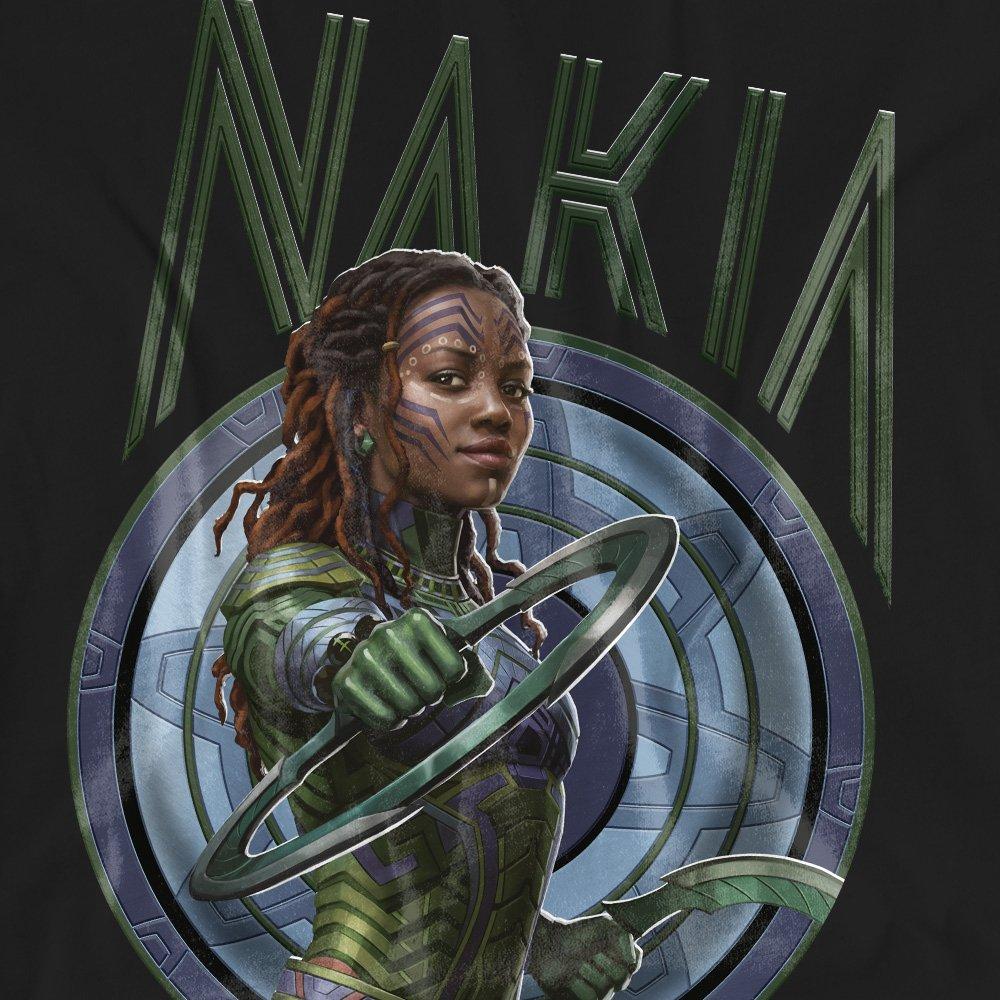 Black - Marvel - Black Panther: Wakanda Forever Nakia T-Shirt Blac - 2