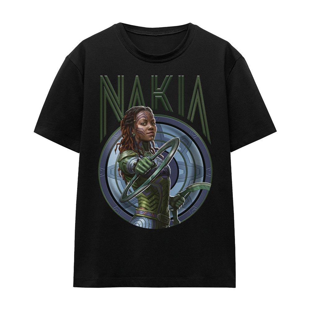 Black - Marvel - Black Panther: Wakanda Forever Nakia T-Shirt Blac - 4