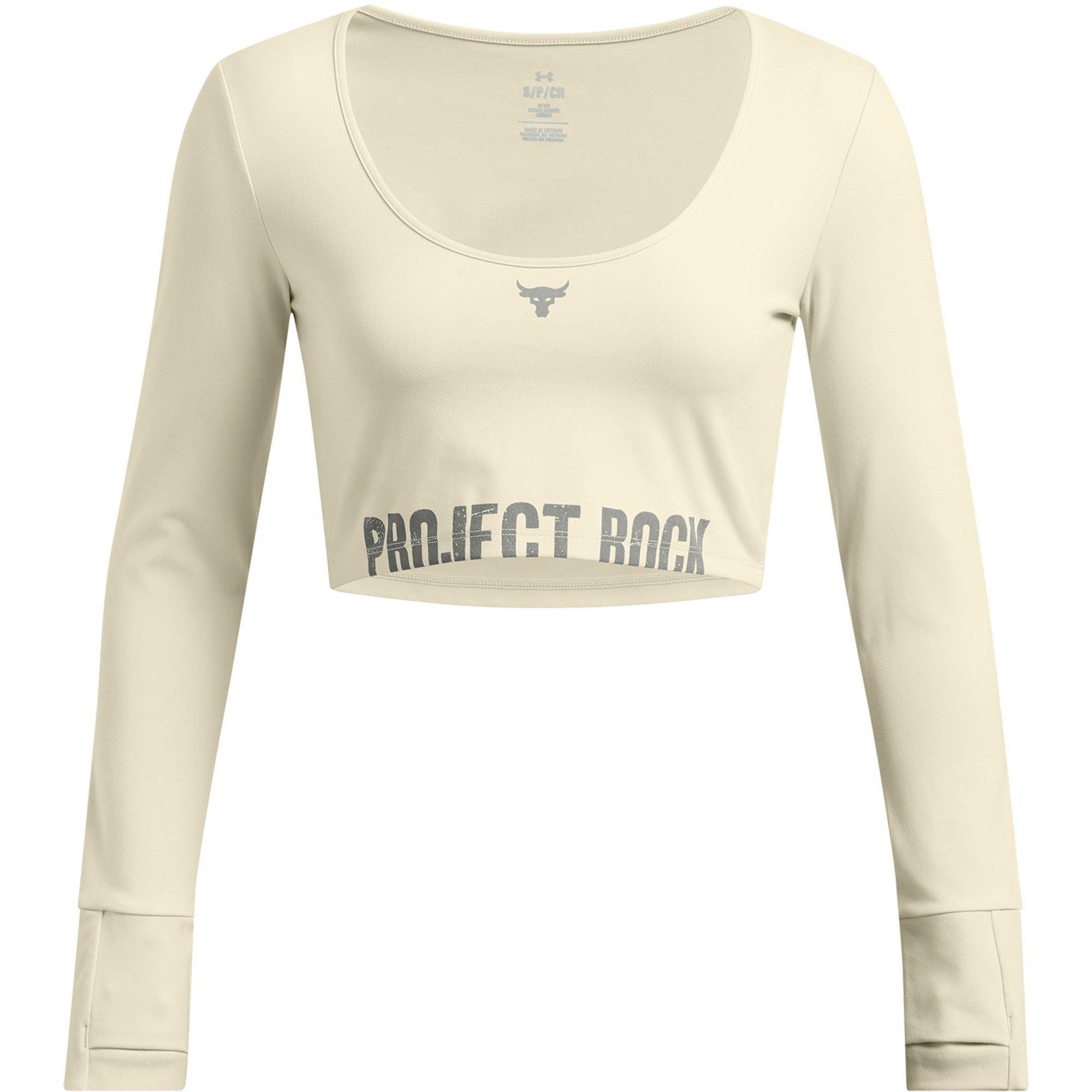 Brown - Under Armour - Women's Long Sleeve Performance Gym Top - 1