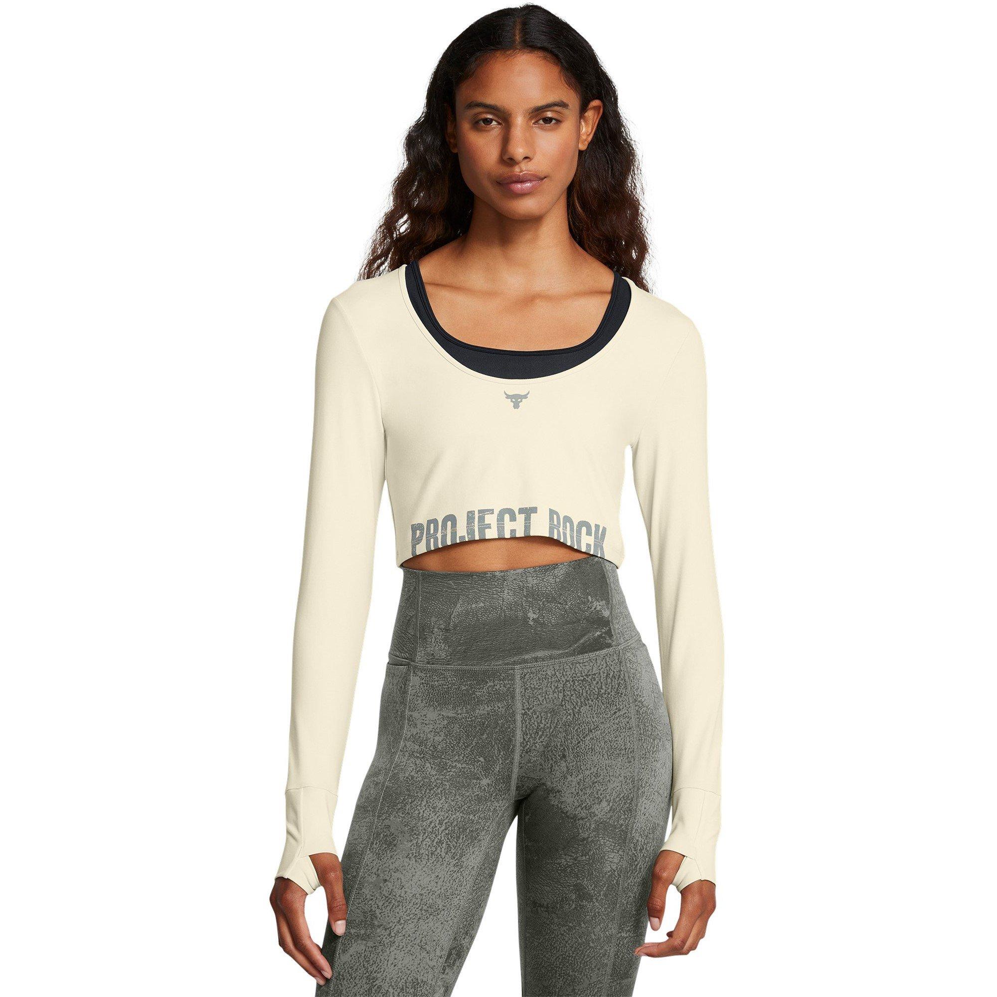 Brown - Under Armour - Pjt Rck Ls Wk Top Ld99 - 3