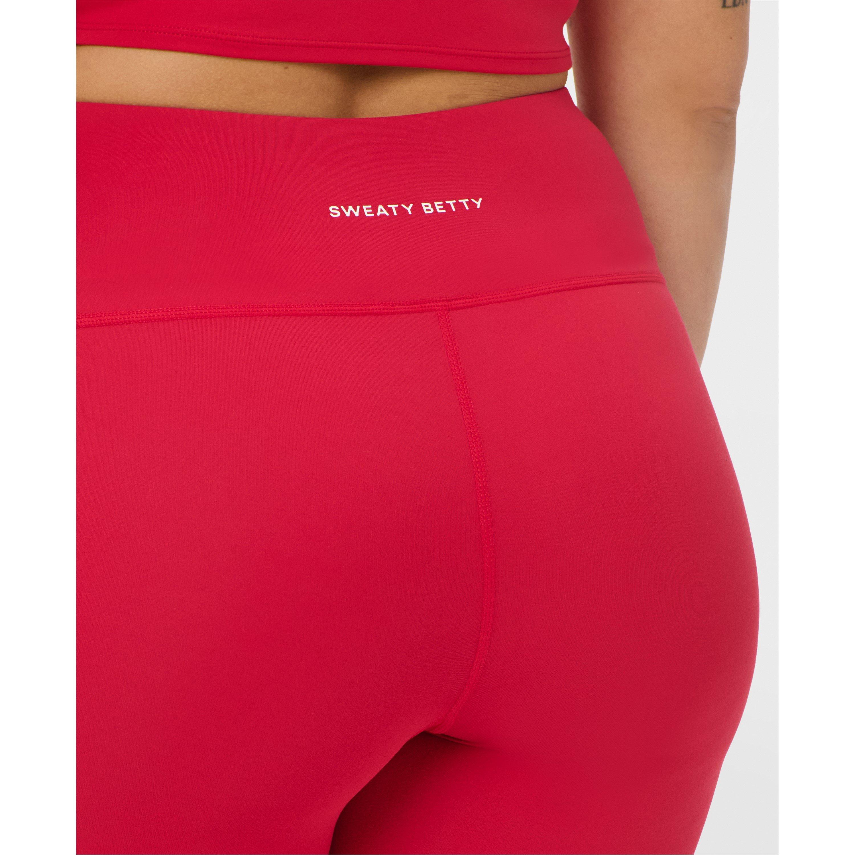 Crimson Red - Sweaty Betty - Women's Performance Gym Legging - 2