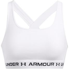 Under Armour Armour Crossback Mid Bra Medium Impact Sports Womens