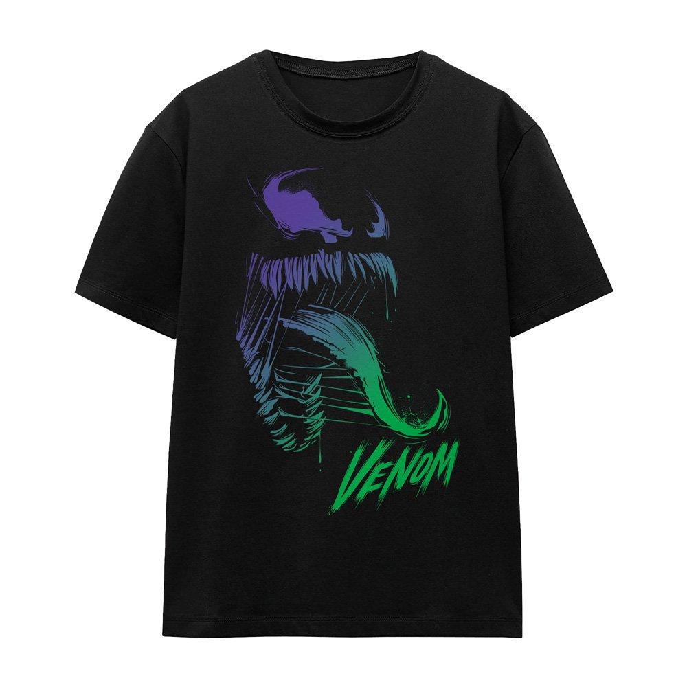 Black - Marvel - SpiderMan 2 Gamerverse Venom Gradient T-Shirt Bla - 4