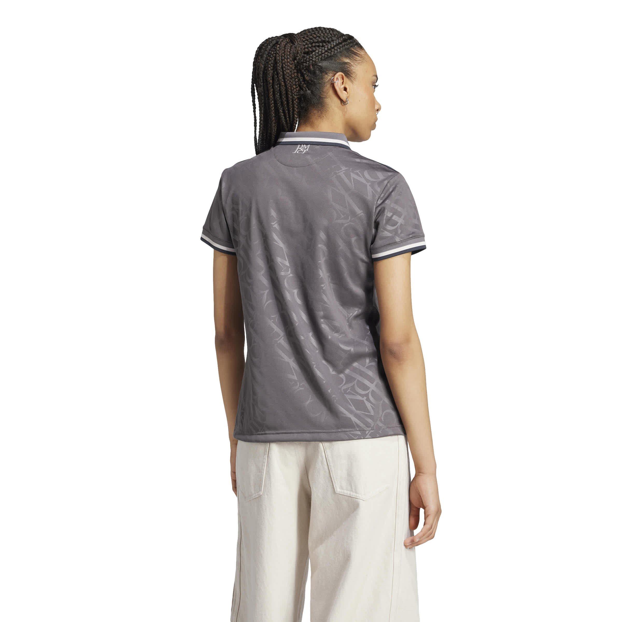 Charcoal - adidas - Real 3 Jsy W T-Shirt Womens - 4