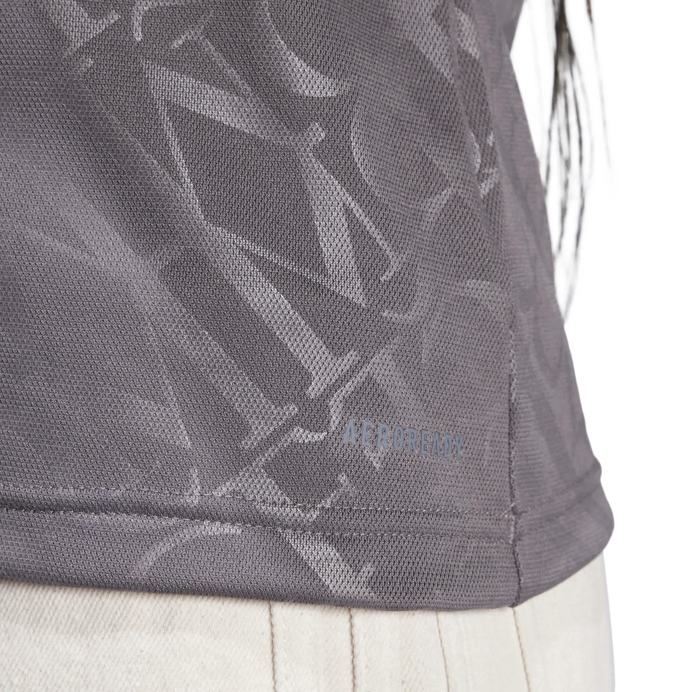 Charcoal - adidas - Real 3 Jsy W T-Shirt Womens - 8