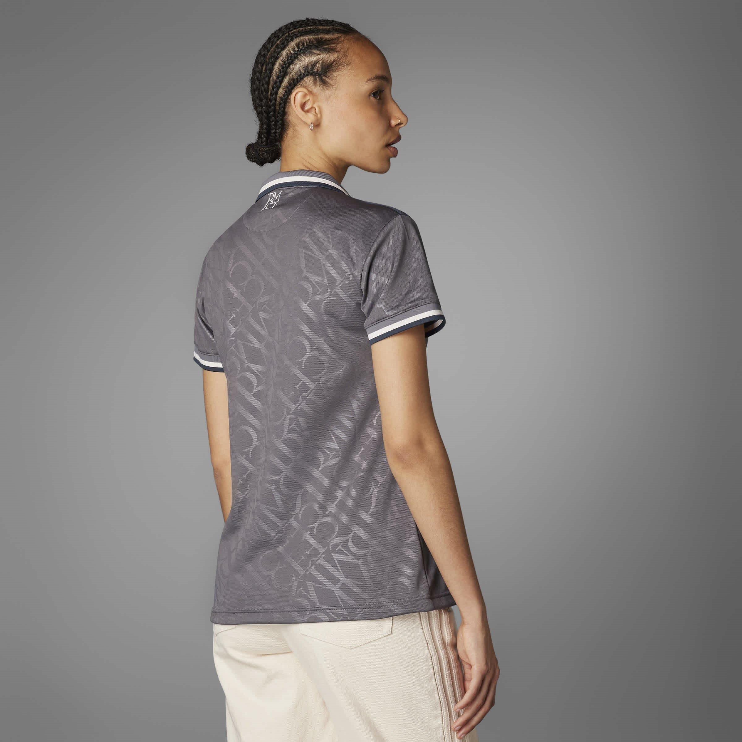 Charcoal - adidas - Real 3 Jsy W T-Shirt Womens - 10