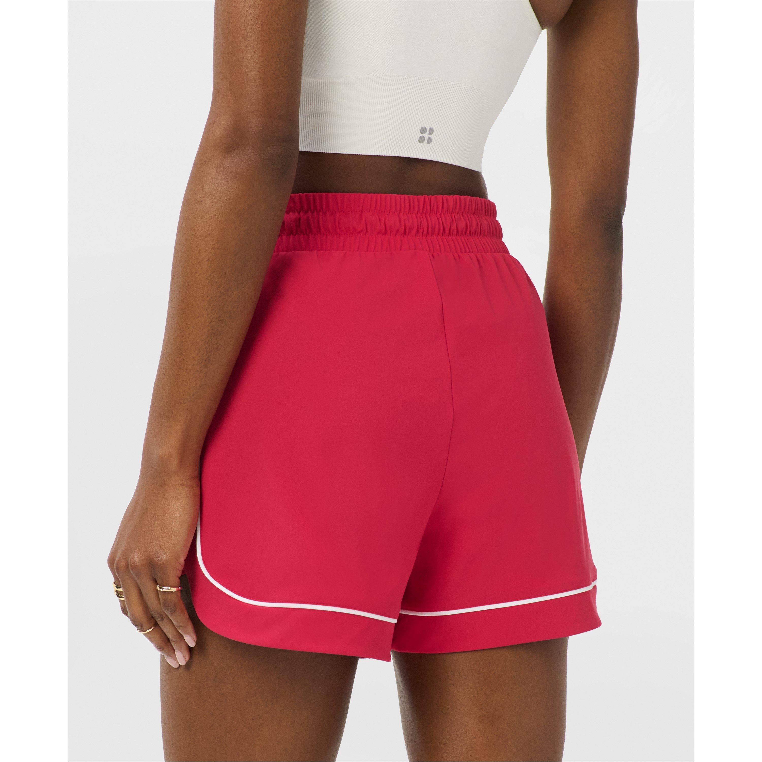 Crimson Red - Sweaty Betty - Women's Gym Shorts - 4
