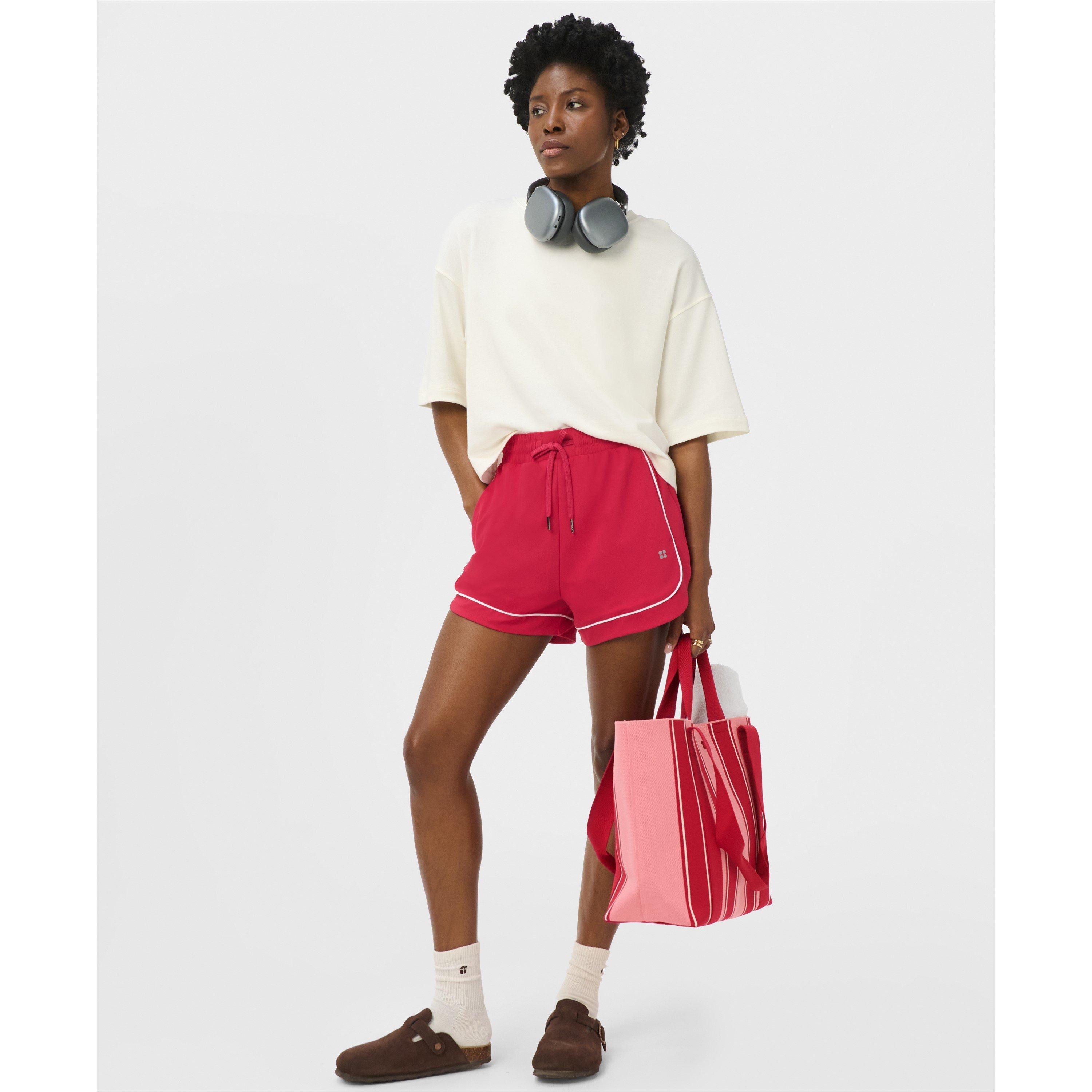 Crimson Red - Sweaty Betty - Women's Gym Shorts - 6