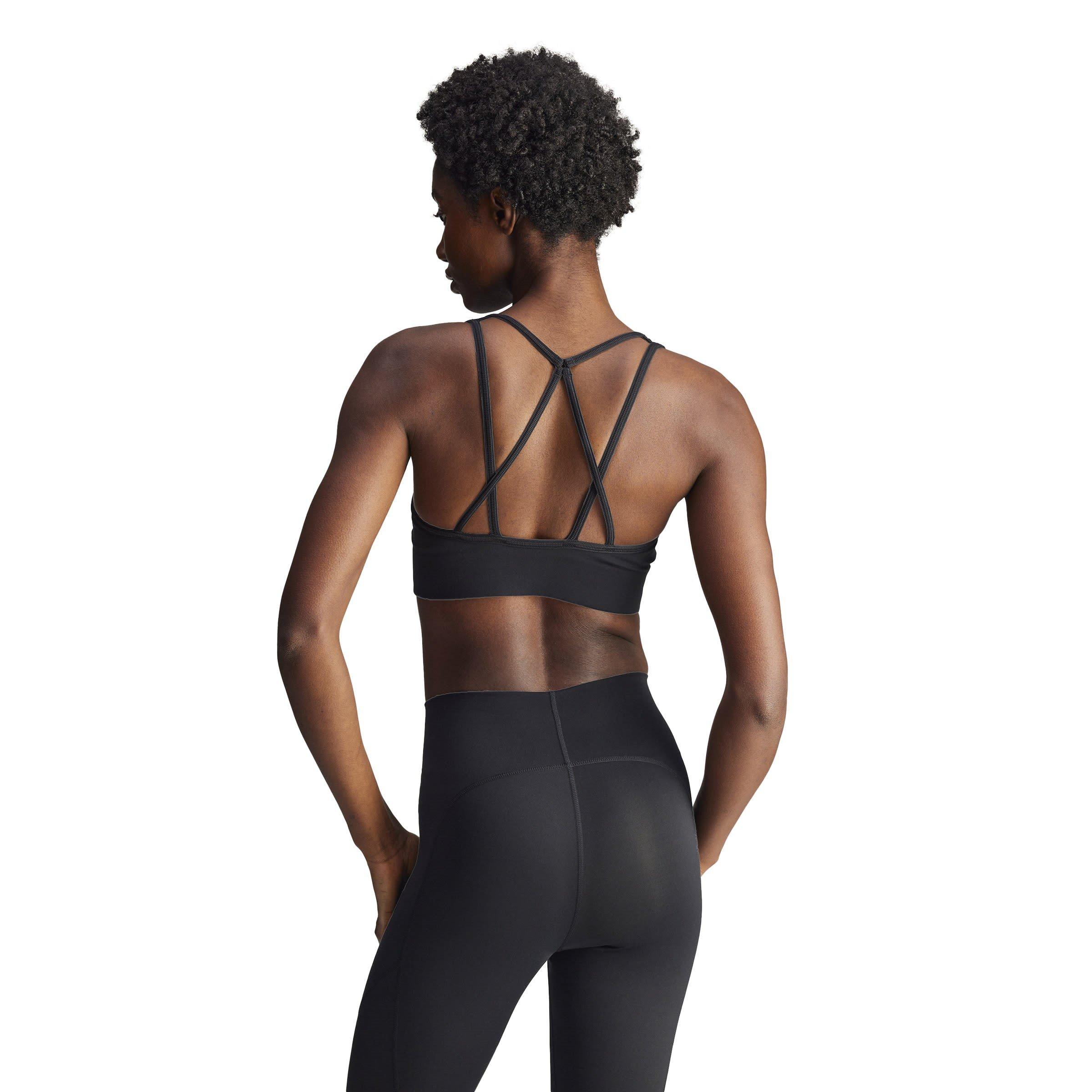 black - adidas by Stella McCartney - Truestrength Yoga Sports Bra - 2