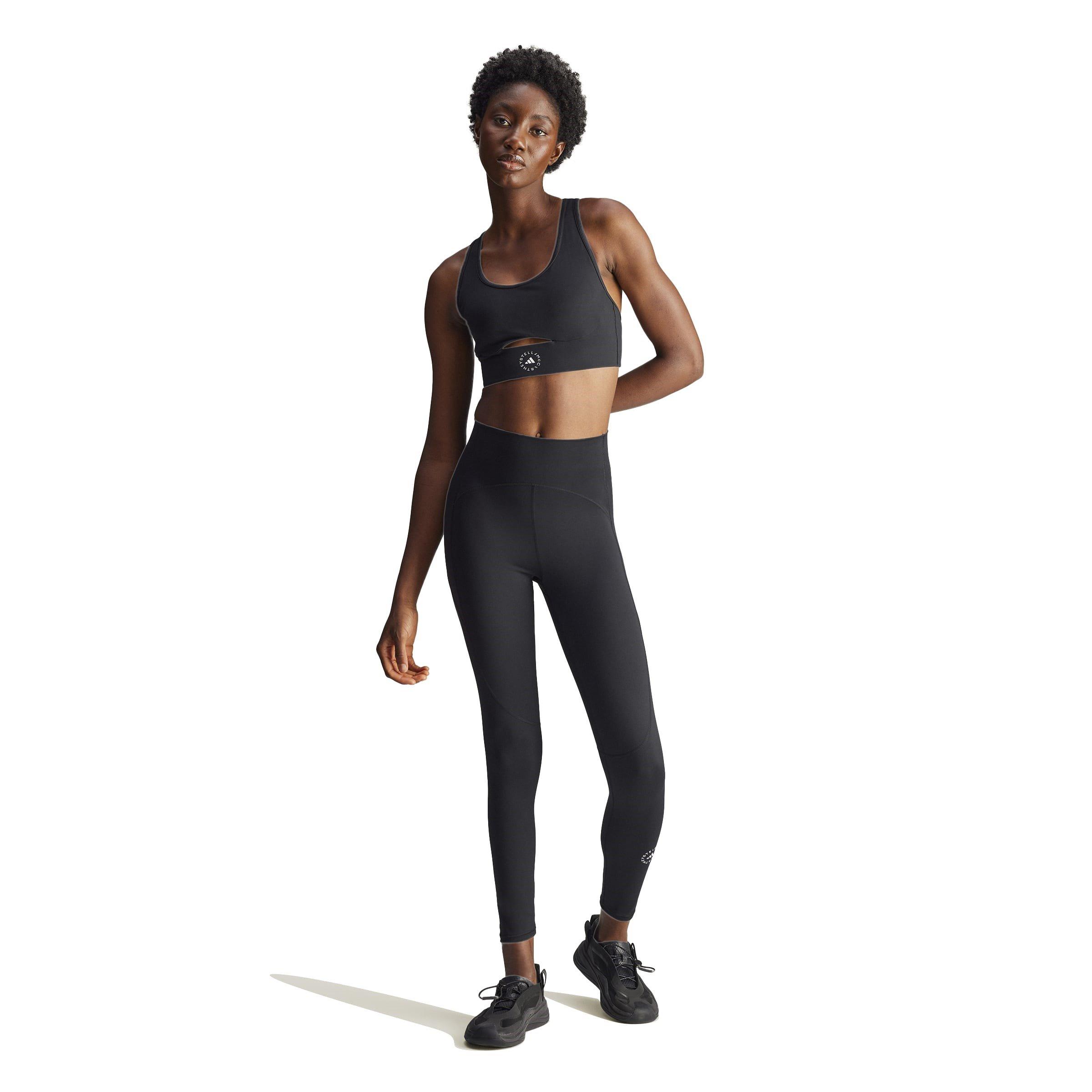 black - adidas by Stella McCartney - Truestrength Yoga Sports Bra - 3