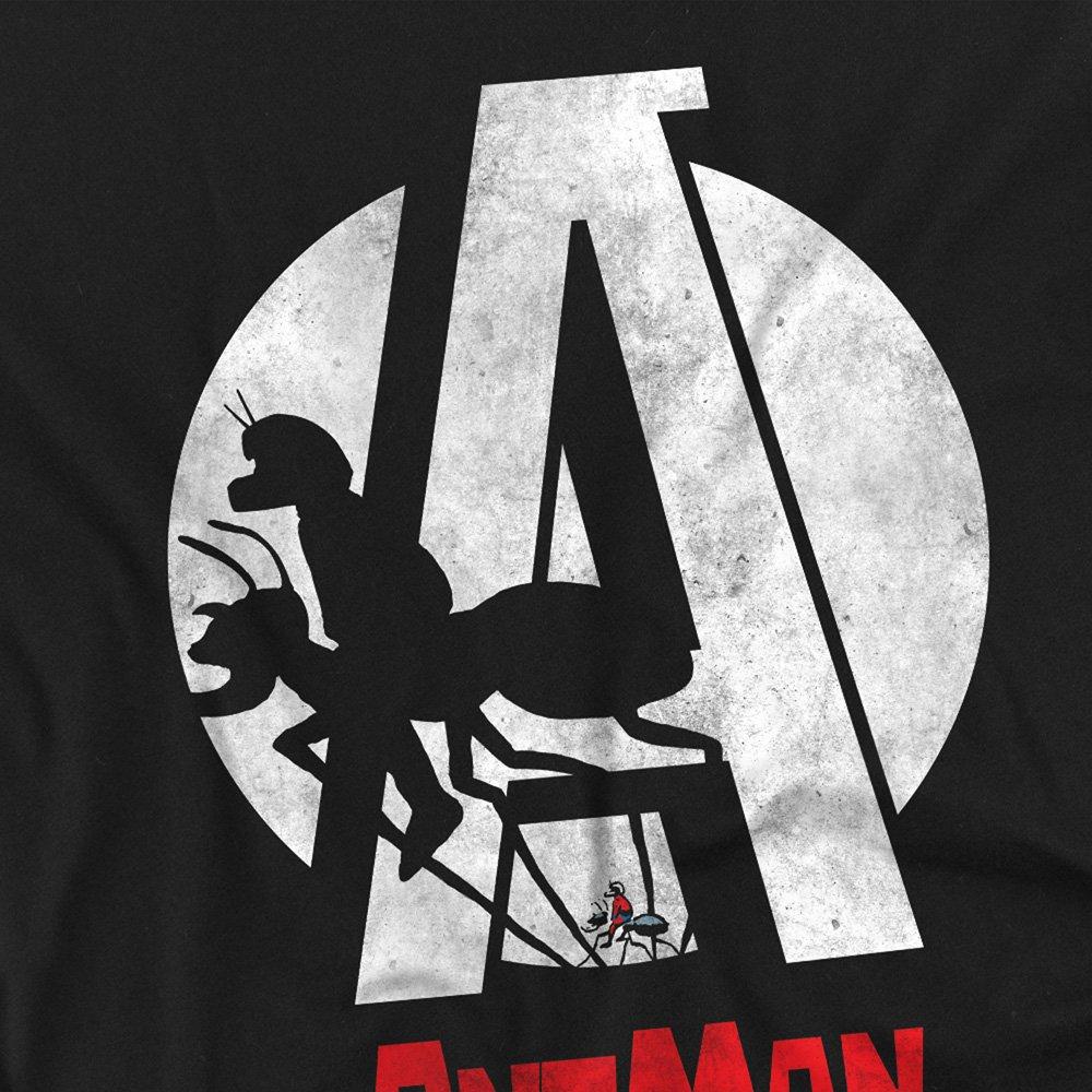 Black - Marvel - AntMan Spotlight Ant Long Sleeve T-Shirt Black - 2