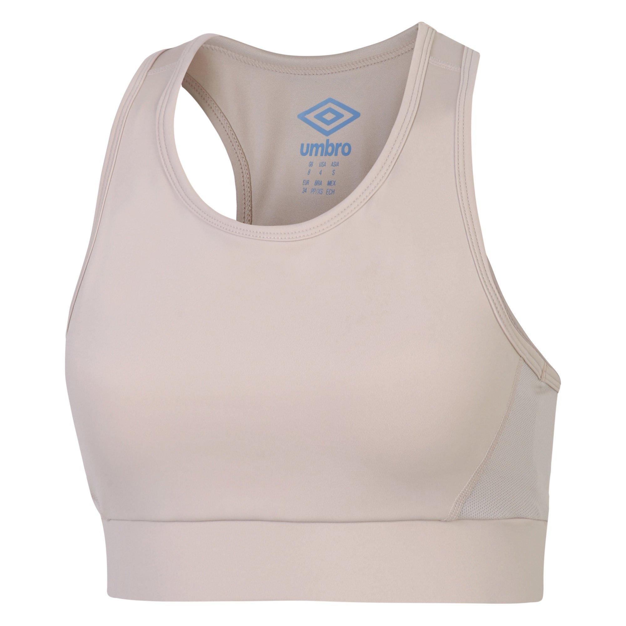 Silver Gray - Umbro - Pro Train Medium Impact Sports Bra Womens - 5