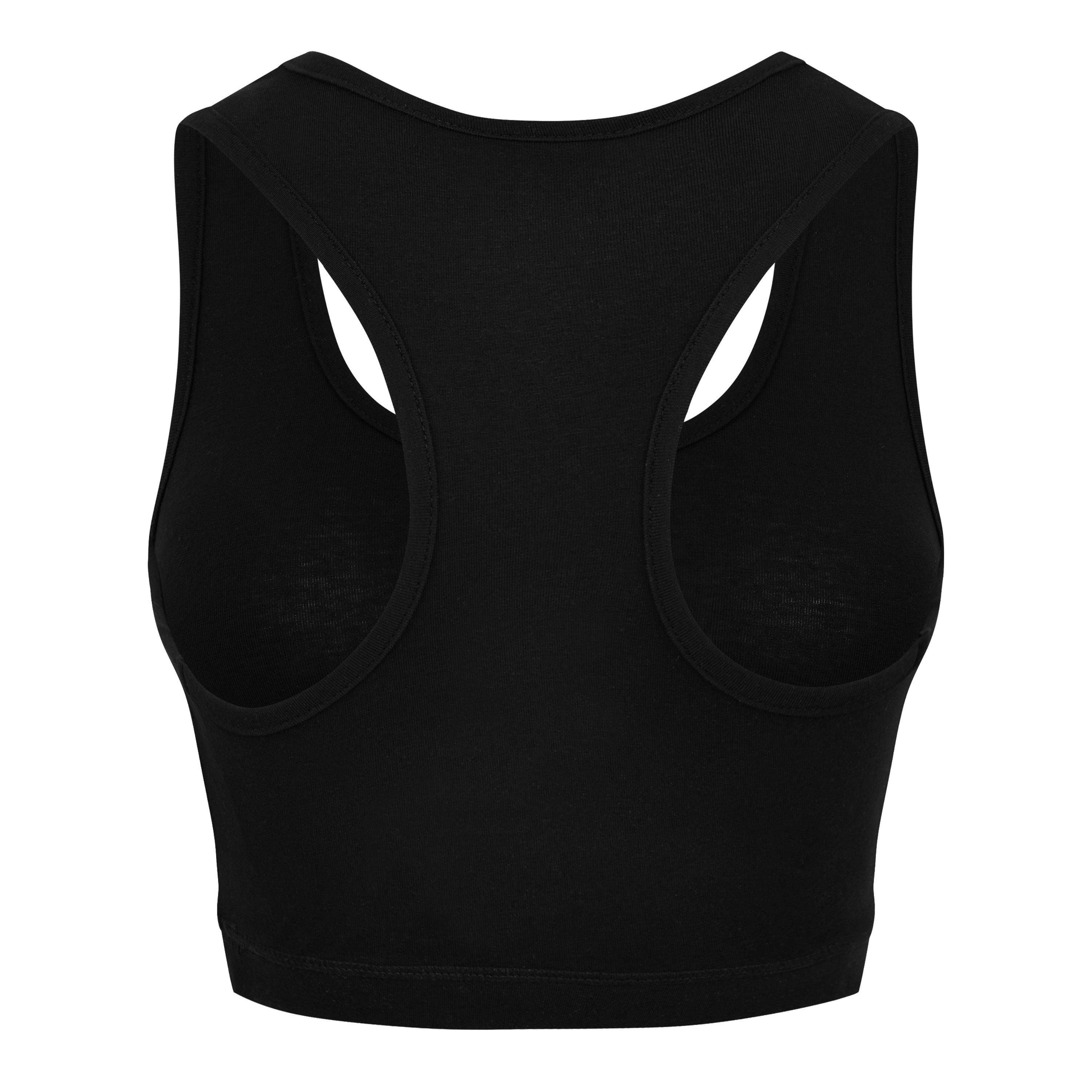 Crno / Crno - Umbro - Women's Diamond Low Impact Sports Bra - 2