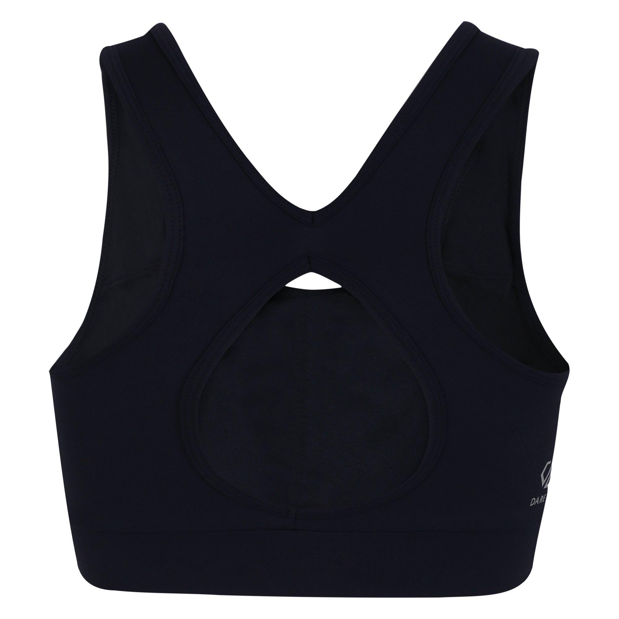 Black - Dare 2b - Swift Medium Impact Sports Bra - 3