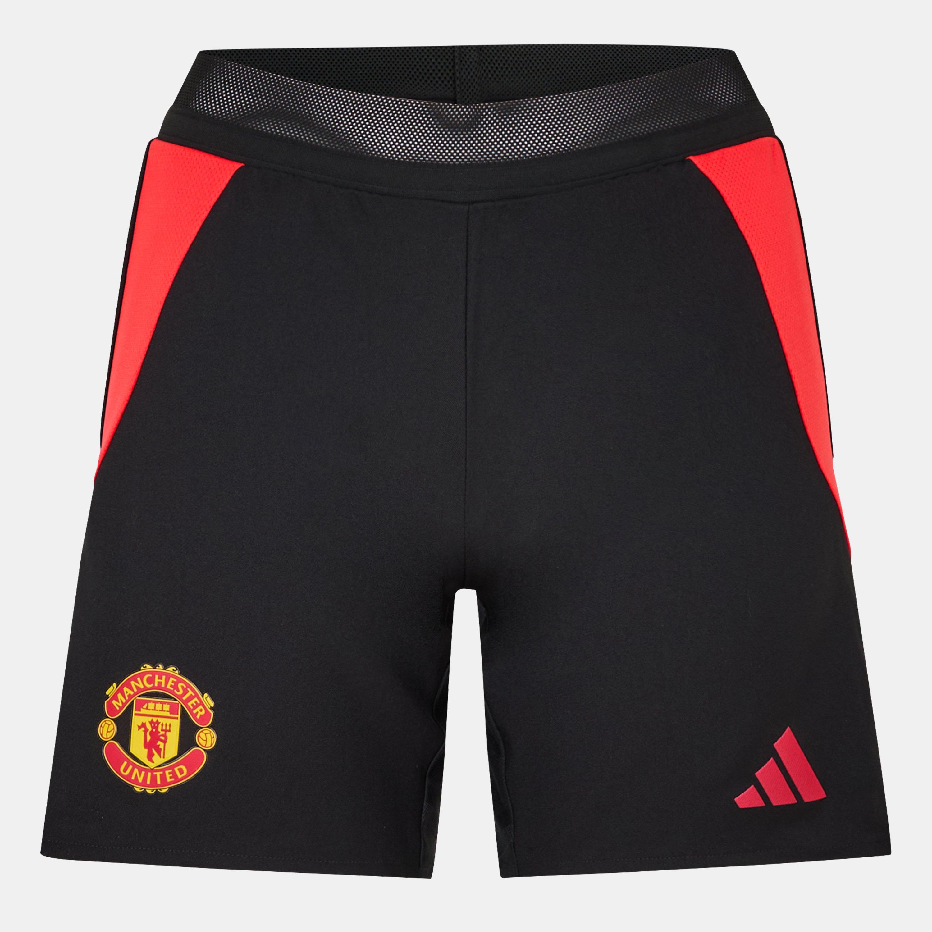Black - adidas - Women's Manchester United Licensed Football Shorts - 1