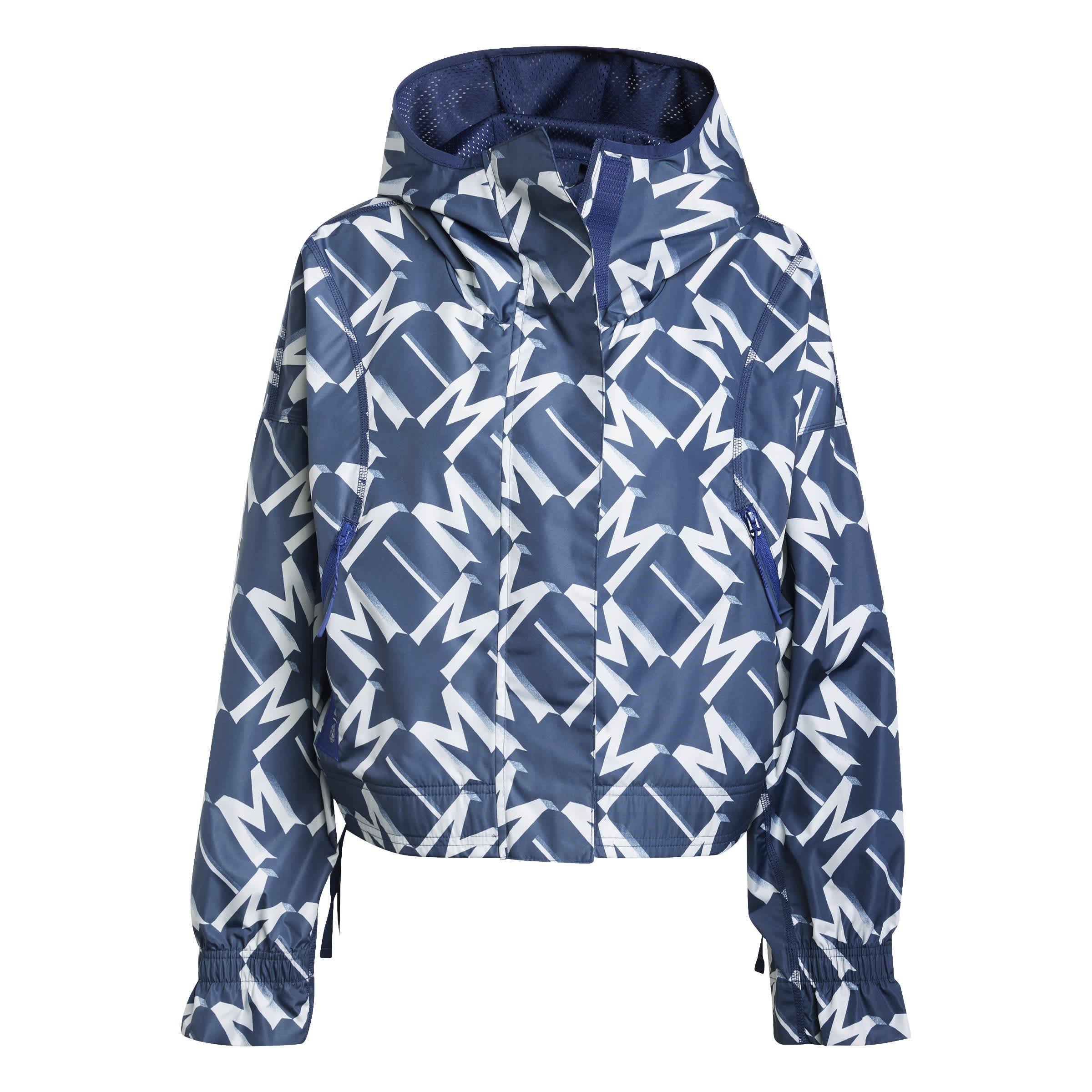Adidas Women's Manchester United Windbreaker - Night Indigo - 16 (XL)