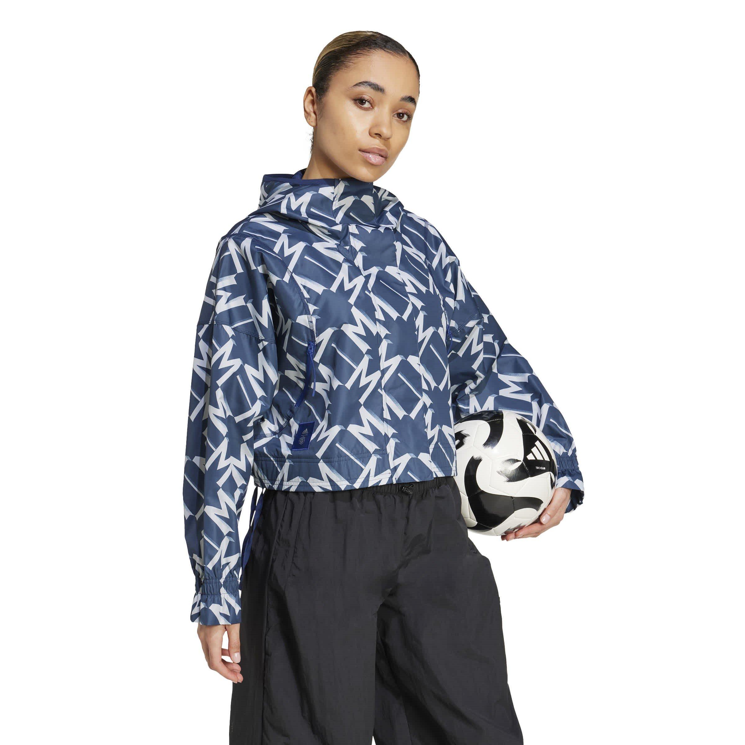 Night Indigo - adidas - Manchester United Windbreaker Womens - 4