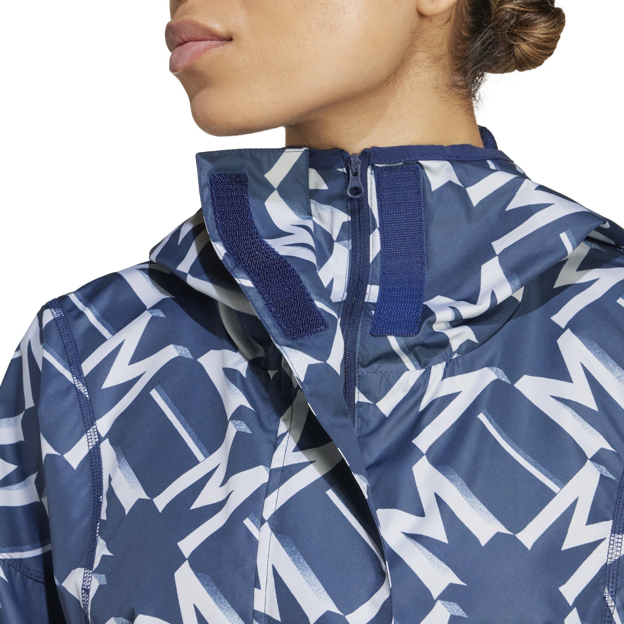 Night Indigo - adidas - Manchester United Windbreaker Womens - 5
