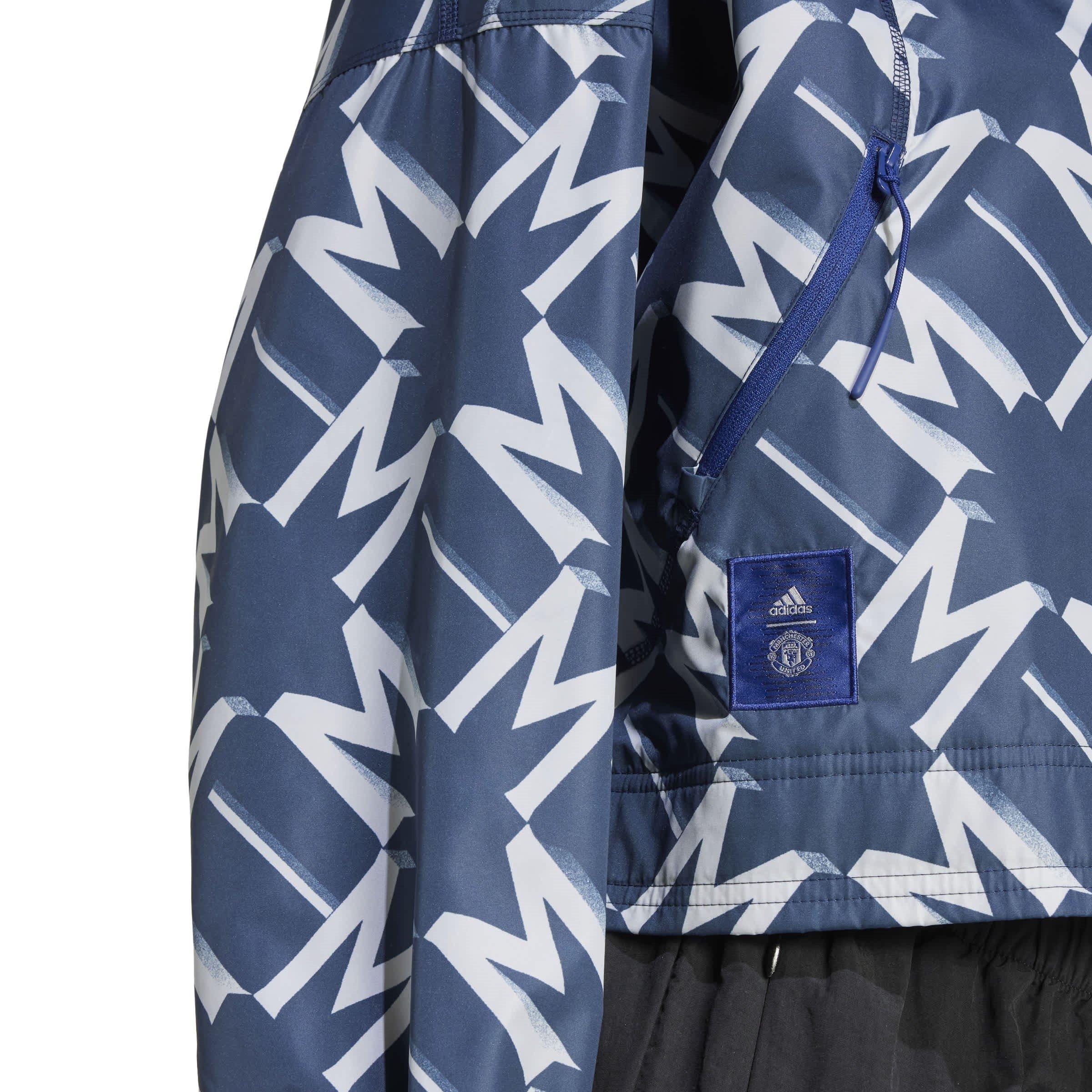 Night Indigo - adidas - Manchester United Windbreaker Womens - 6