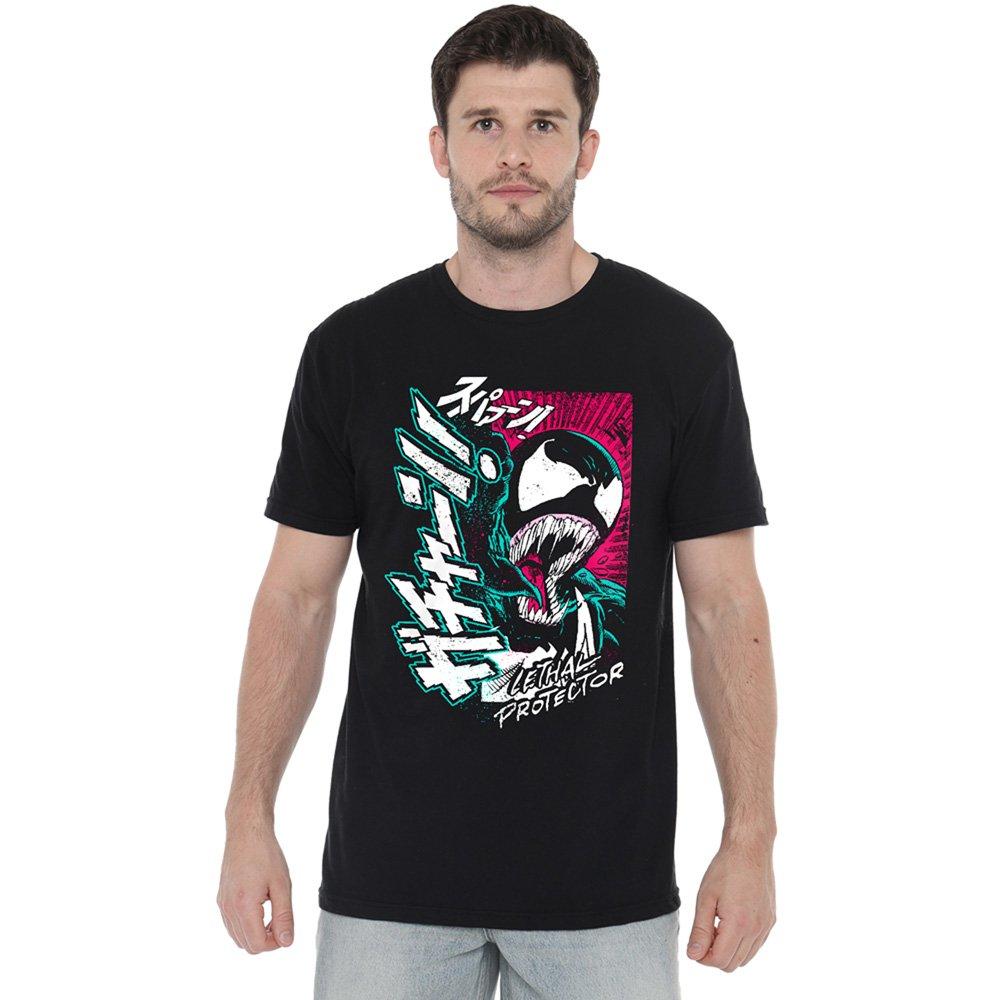 Black - Marvel - Venom Anime Protector Mens T-Shirt Black - 1