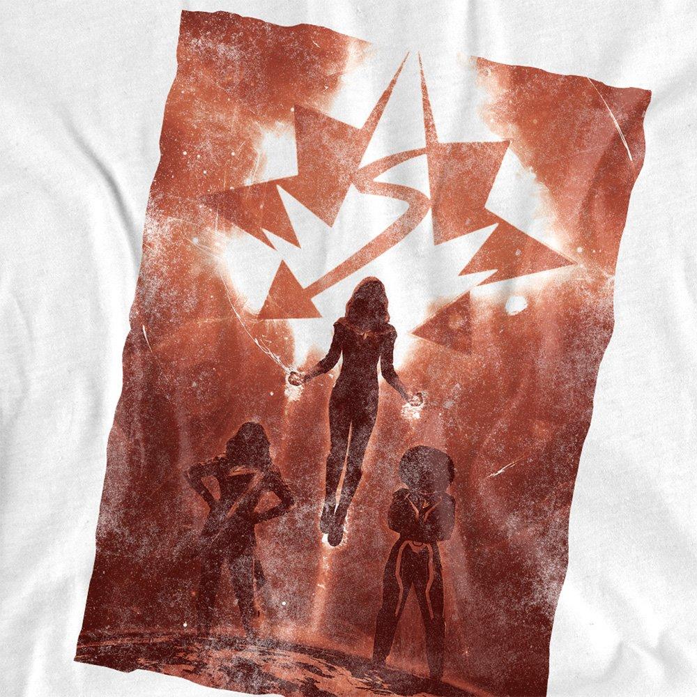 White - Marvel - The Marvels Trio Horizon Long Sleeve T-Shirt Whit - 2