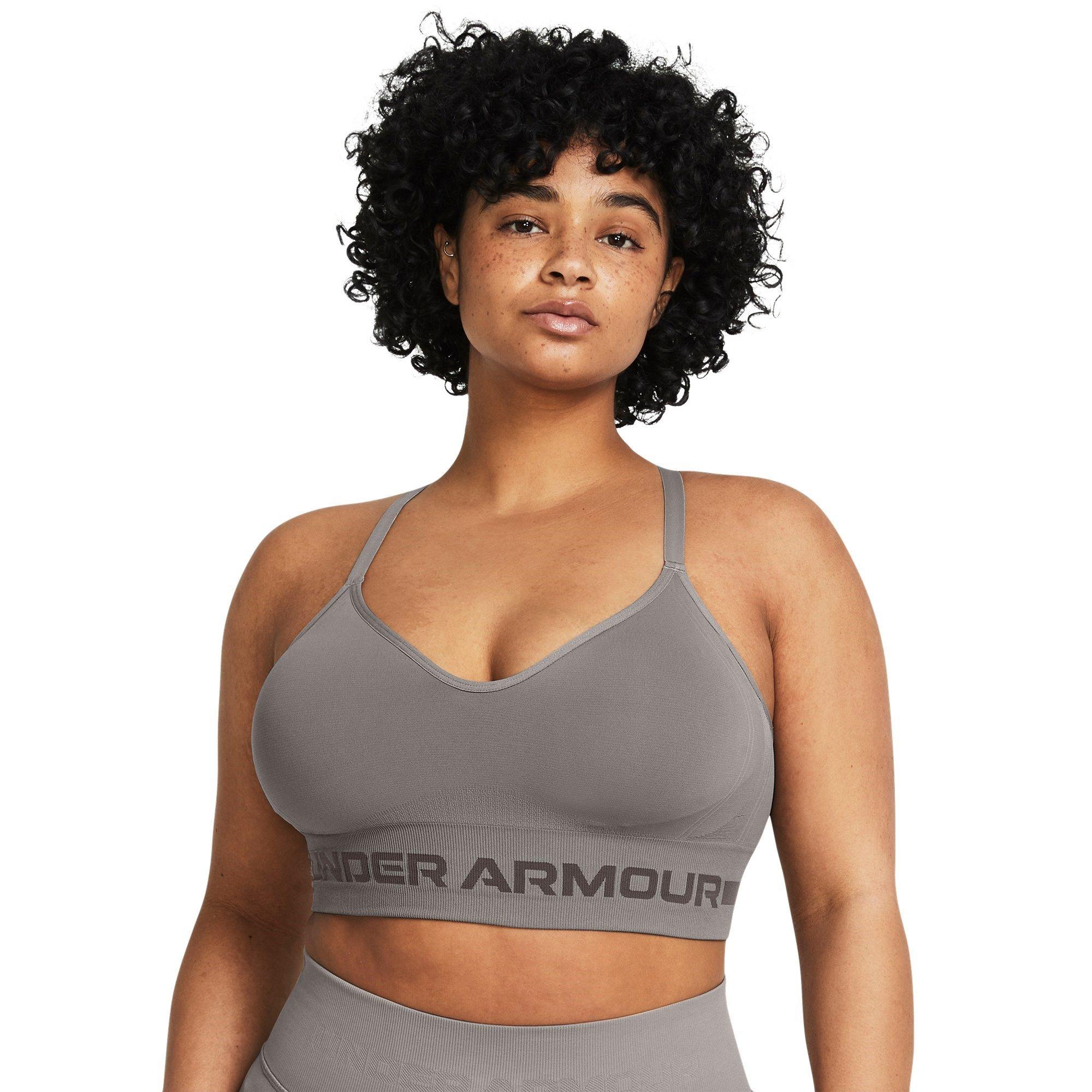 Grises - Under Armour - Seamless Low Impact Longline Sports Bra - 9