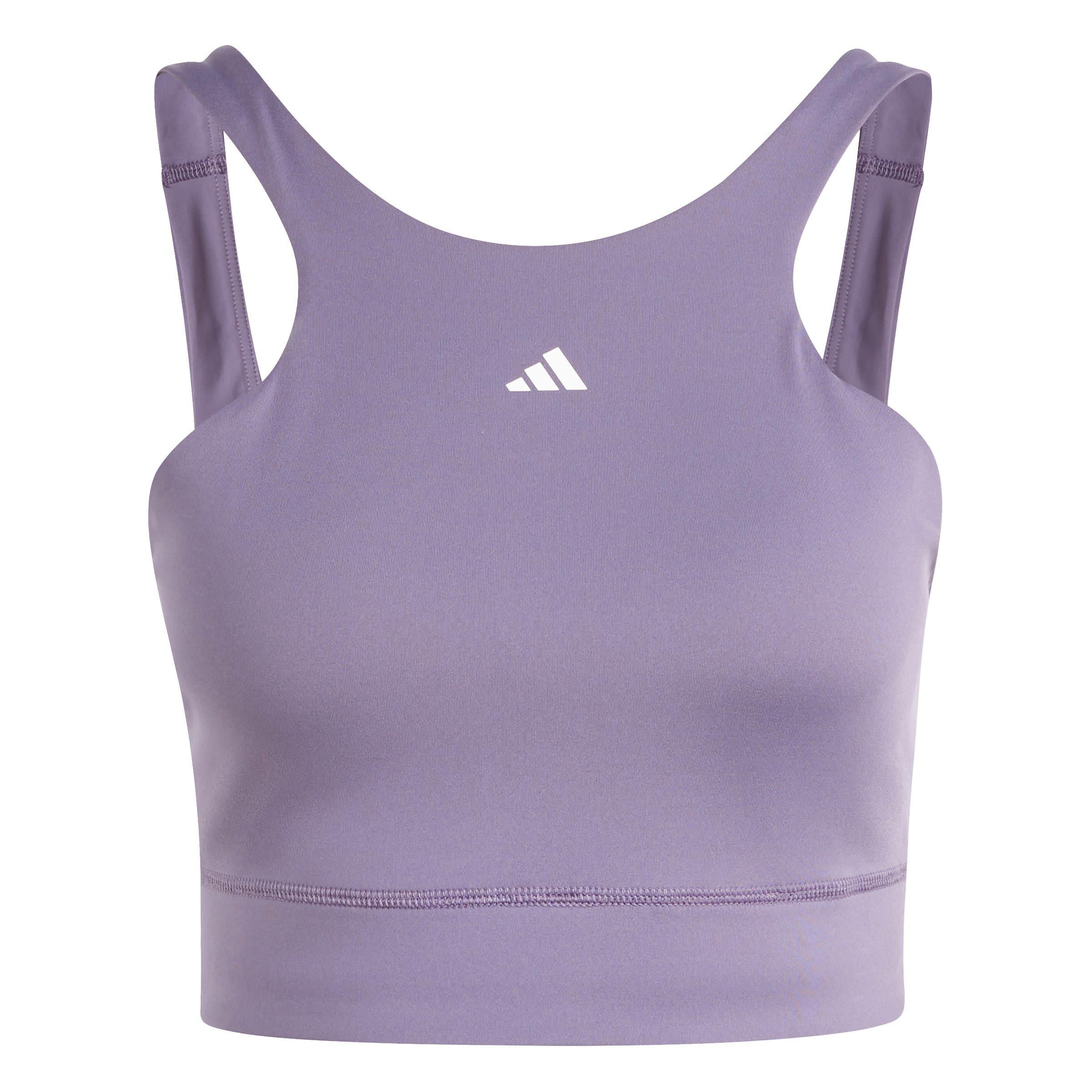 Adidas Women's Medium Impact Sports Bra - Purple - 38B