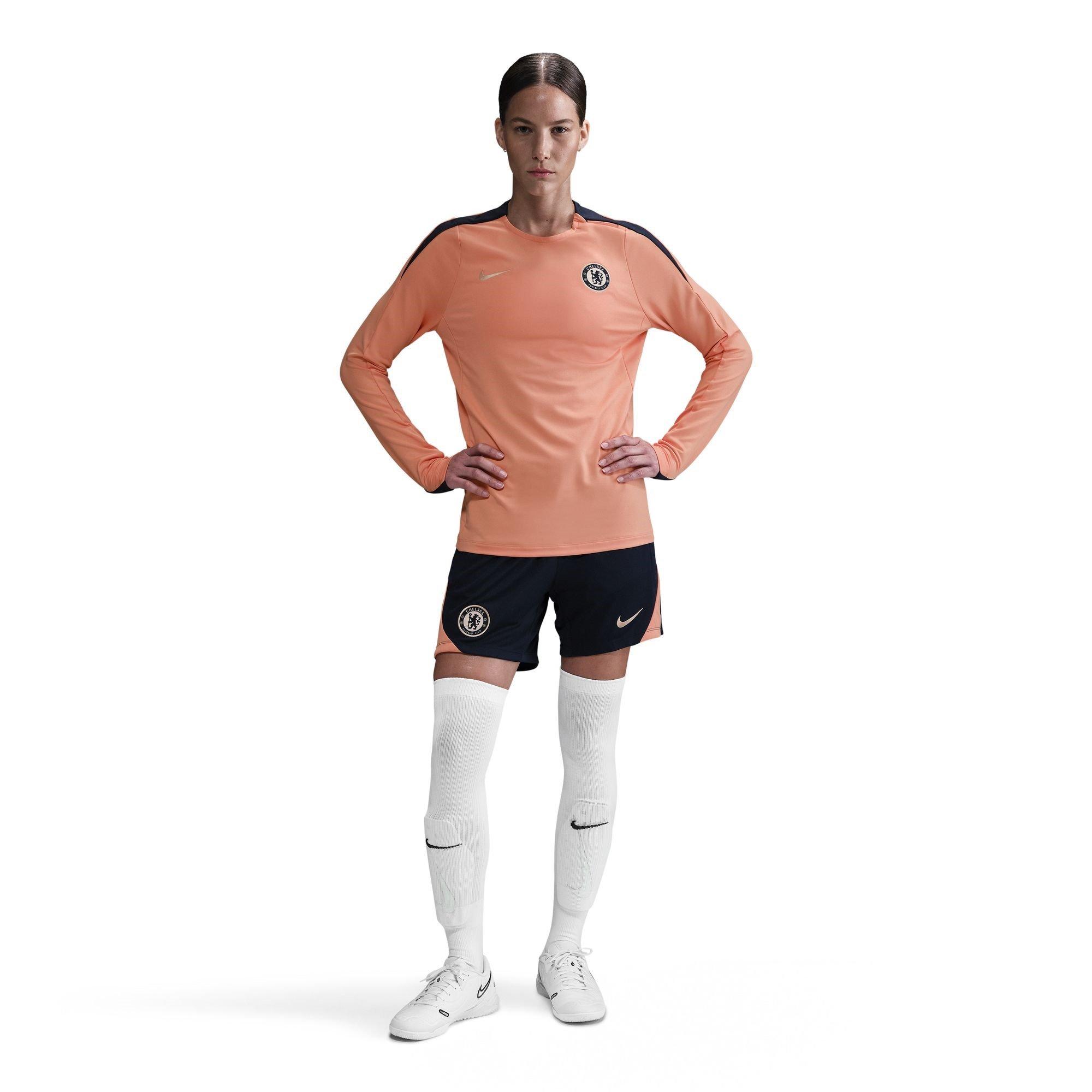 Apricot/Guava - Nike - Chelsea Strike Drill Top 2024 2025 Womens - 3