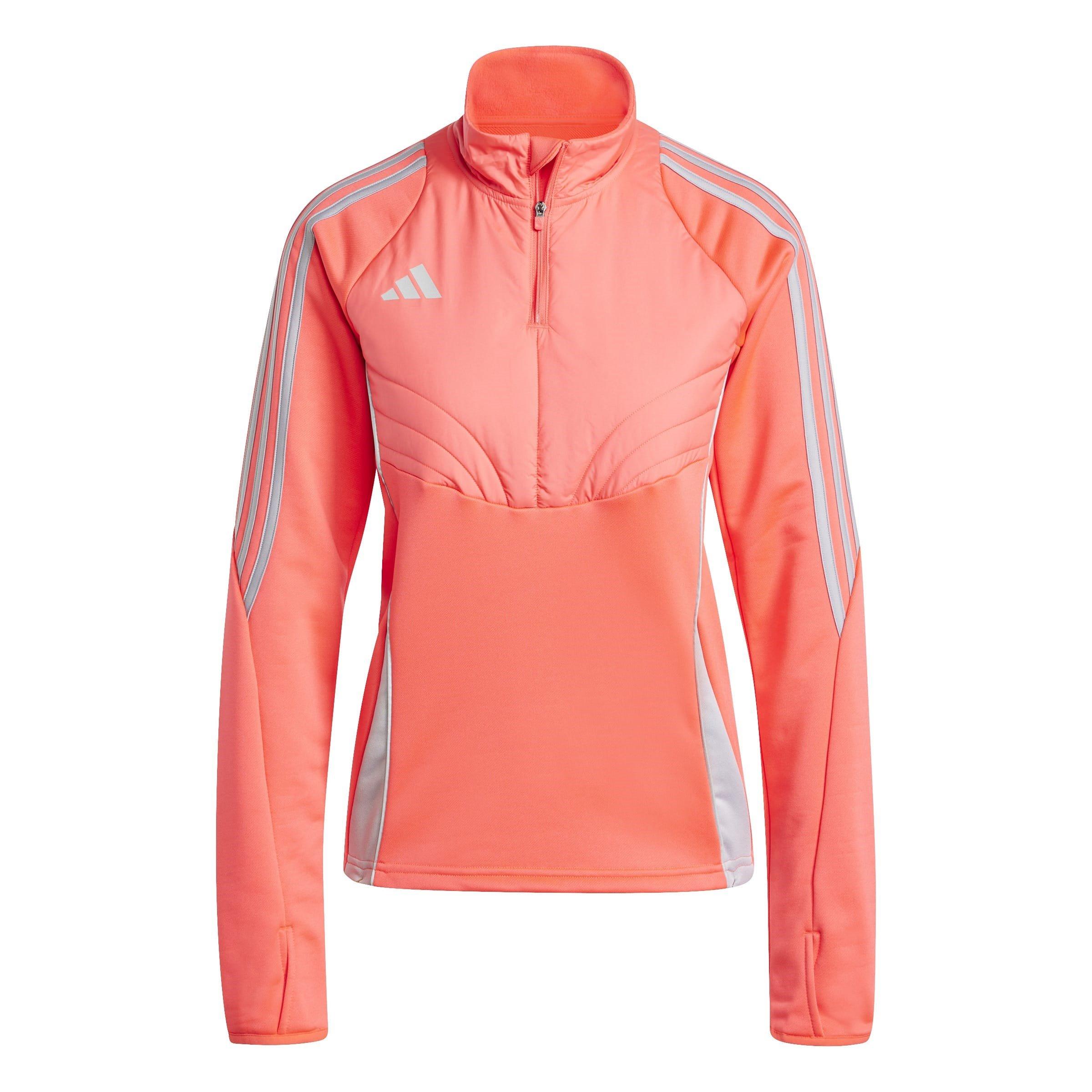 Adidas Women's Tiro Winter Tracksuit Top - Shock Red - 8 (XS)