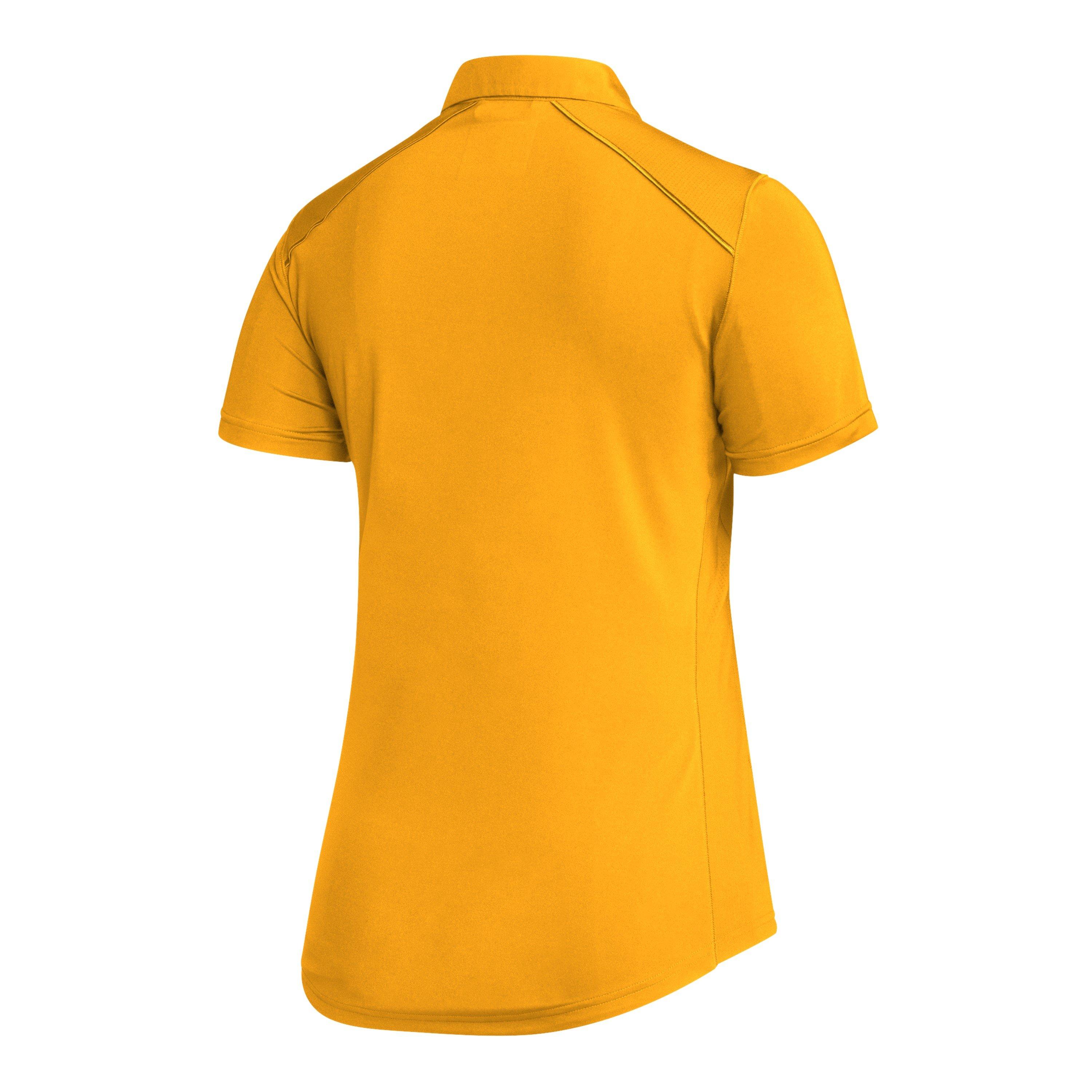 Yellow - adidas - Women's Short Sleeve Performance Polo Shirt - 2