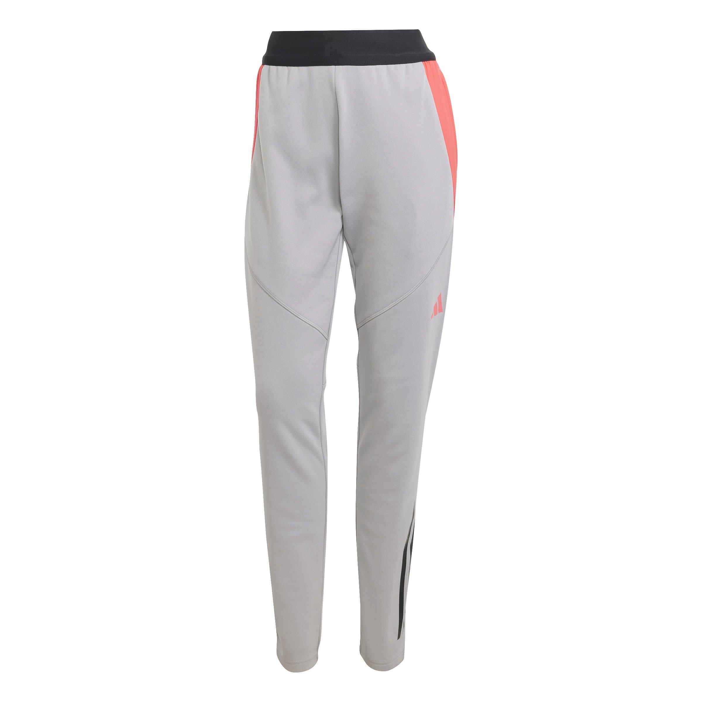 Adidas Women's Performance Tracksuit Bottom - Light Onix - 14 (L)