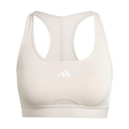 adidas Powerimpact Train Medium-Support 3-Stripes Bra Womens