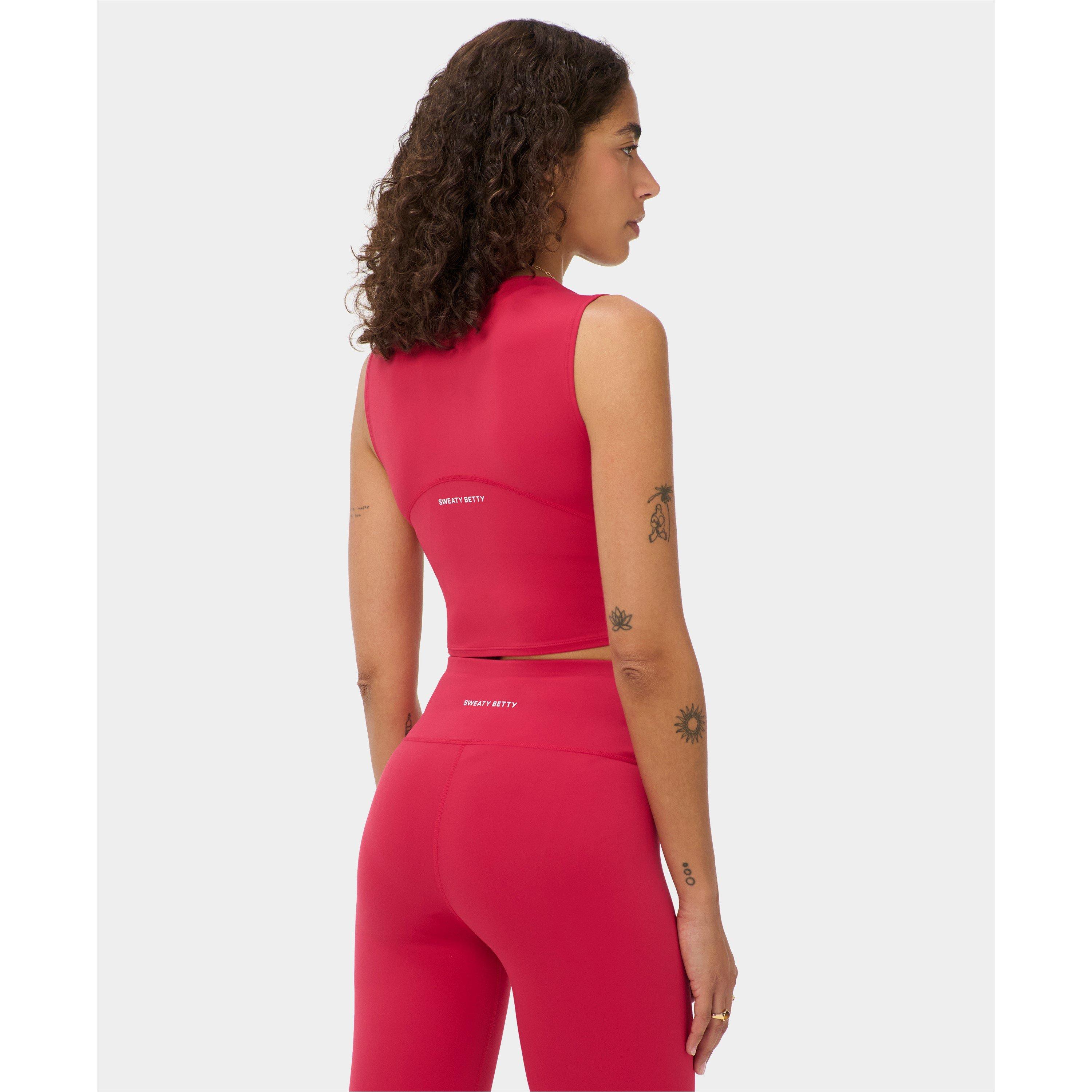 Crimson Red - Sweaty Betty - Women's Performance Gym Vest - 4