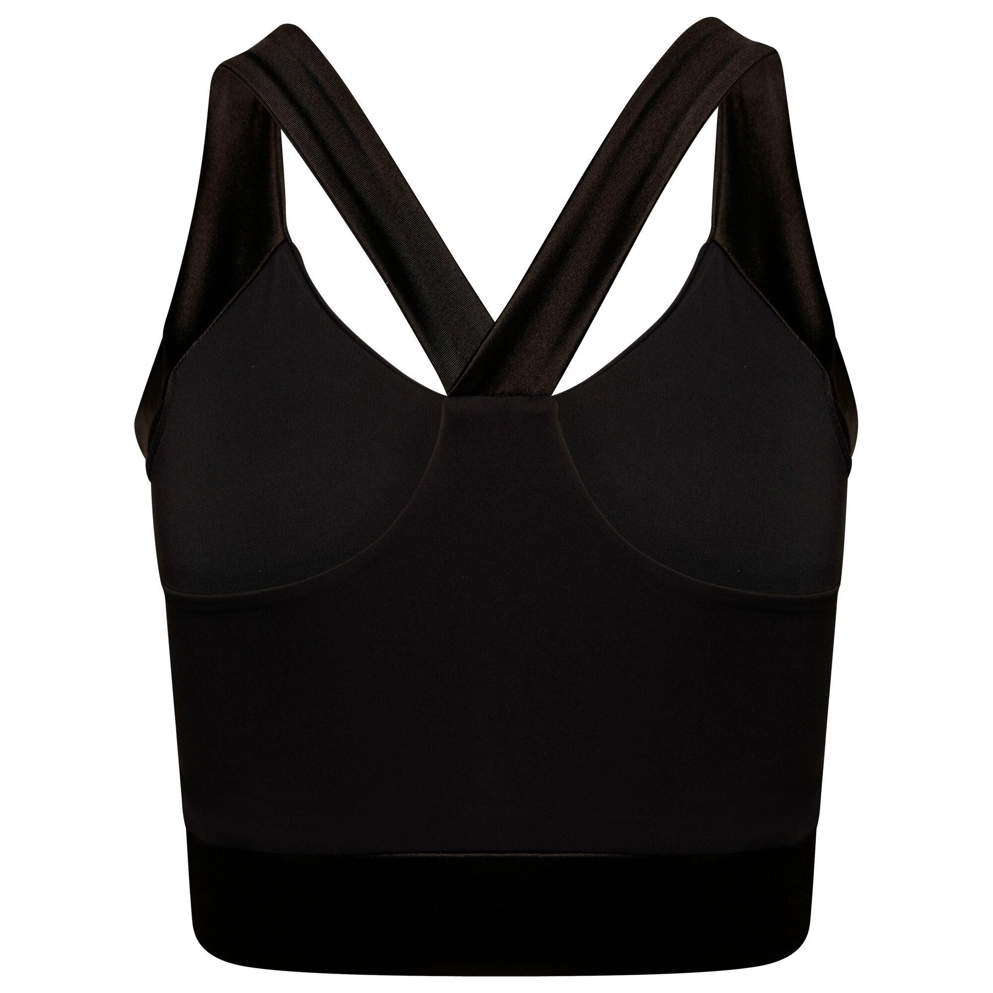 Zwart - Dare 2b - Dare2B Dri-FIT Crystalise Soft Touch Sports Bra Womens - 3