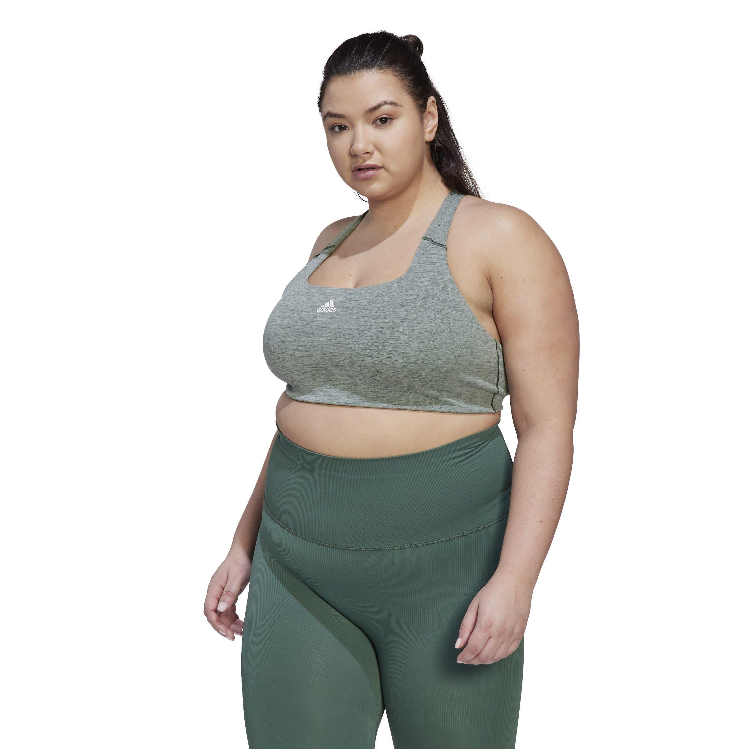 Grau - adidas - Medium Impact Sports Bra - 3